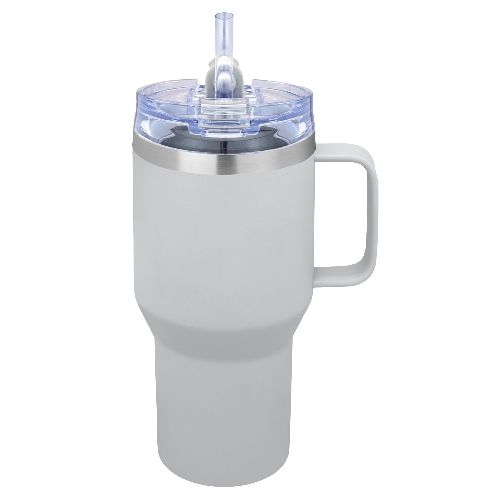 Apex 30oz Vacuum Travel Mug - 12 Pack - Grey - Customizable