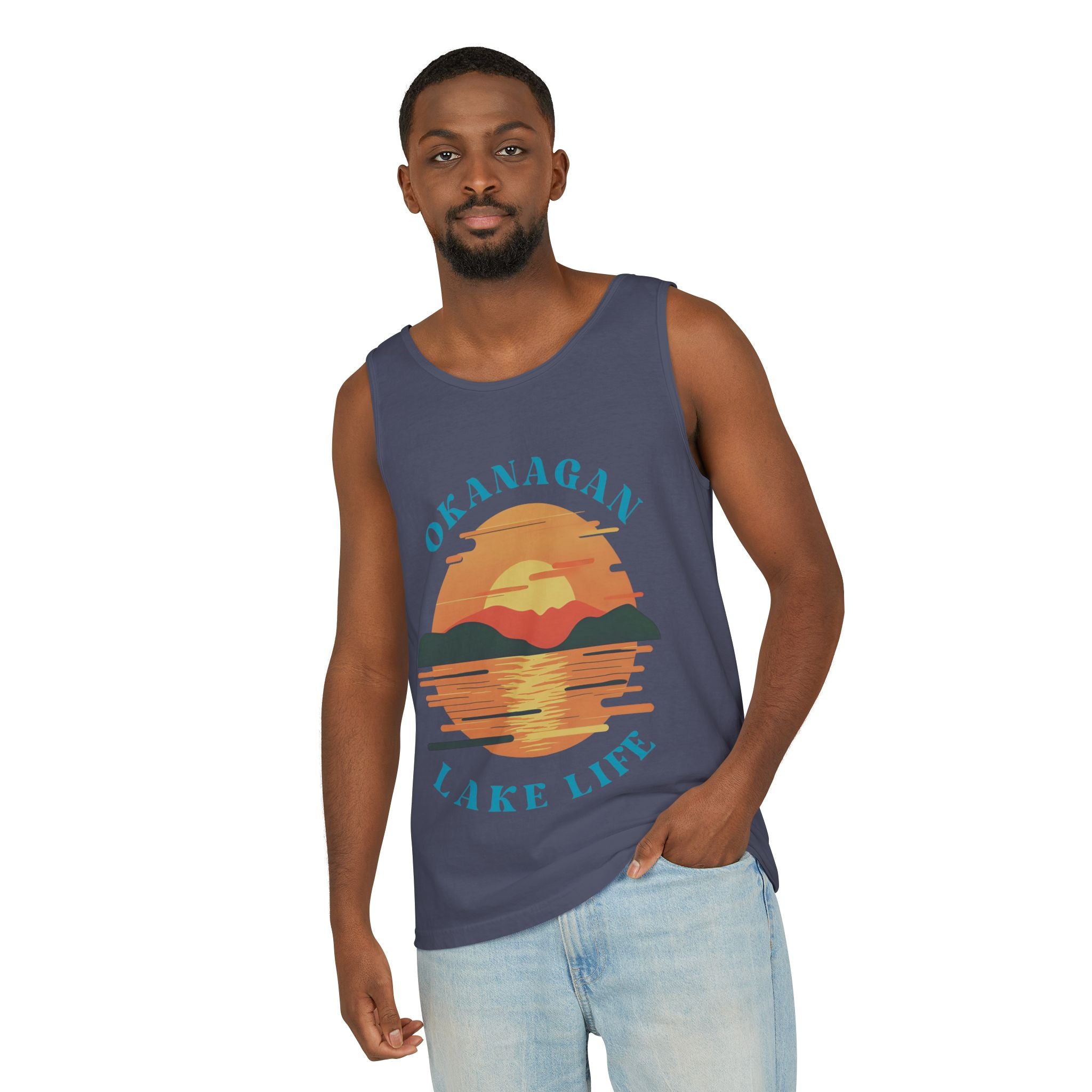 Okanagan Lake Life Unisex Tank Top