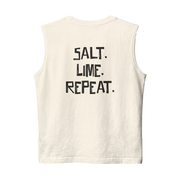 Tequila Tank Top — "Salt. Lime. Repeat." Muscle Tank