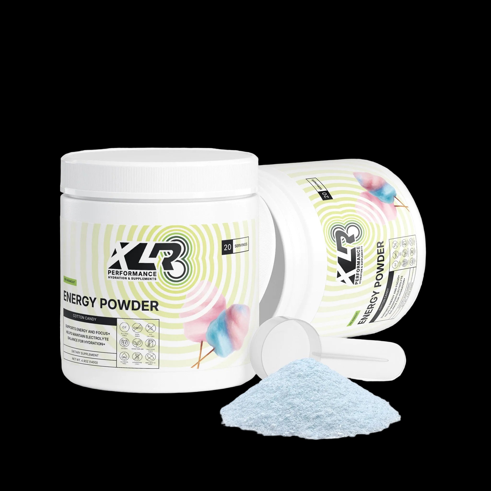 XLR8 Energy Powder (Cotton Candy)