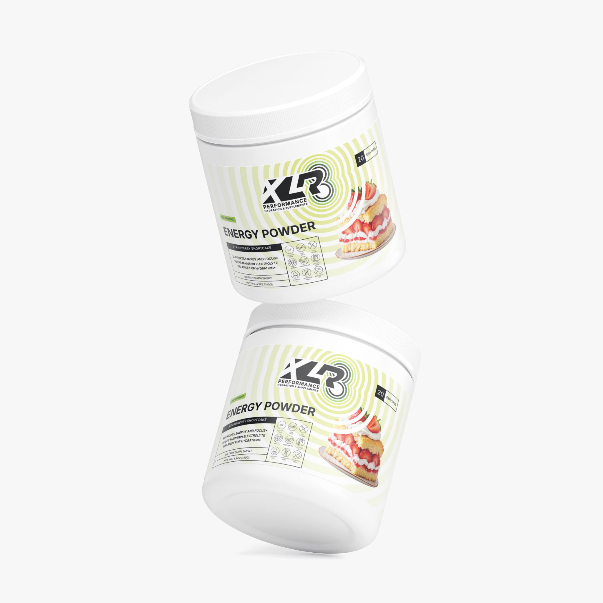 XLR8 Energy Powder (Strawberry Shortcake)