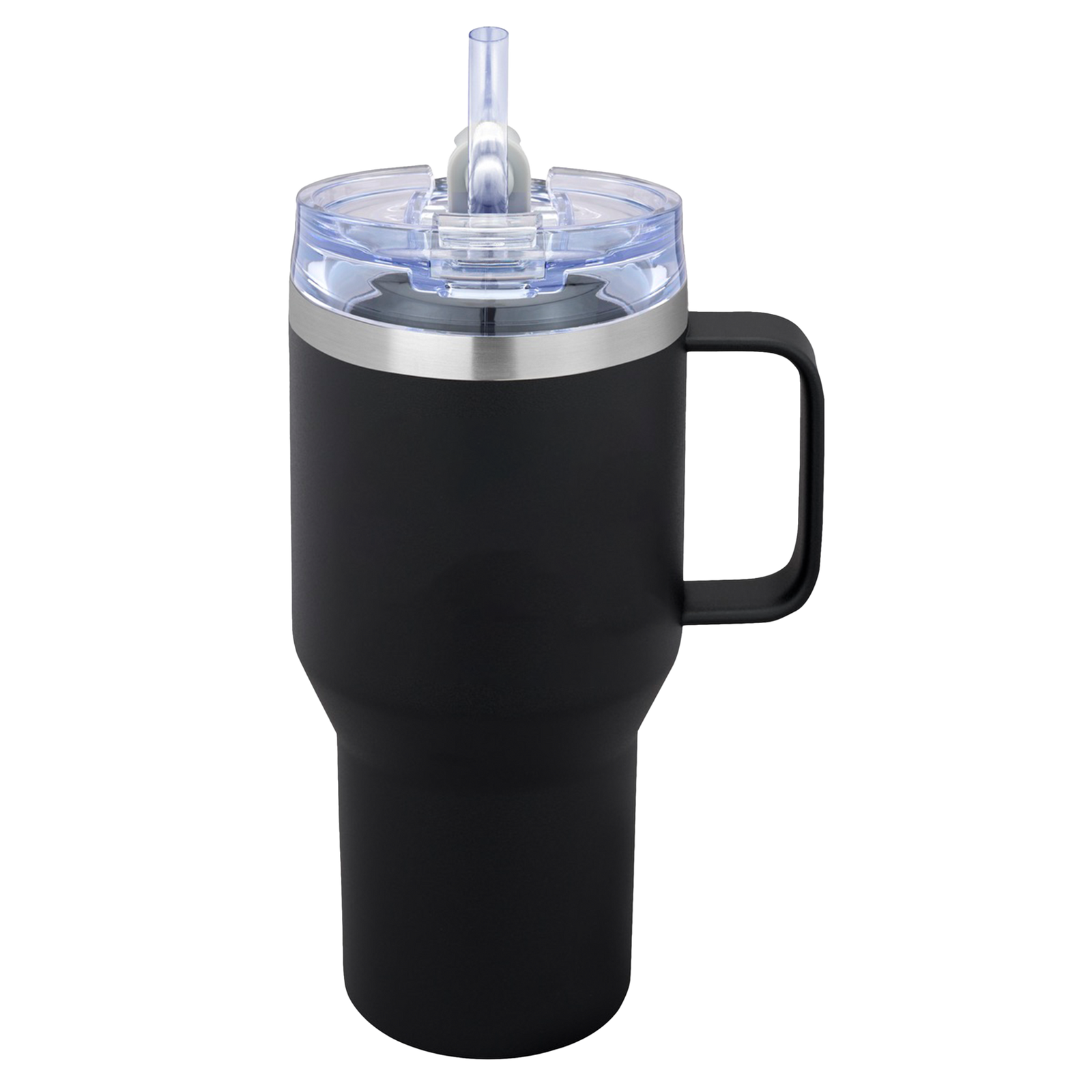 Apex 30oz Vacuum Travel Mug - 12 Pack - Black - Customizable