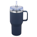 Apex 30oz Vacuum Travel Mug - 12 Pack - Navy - Customizable