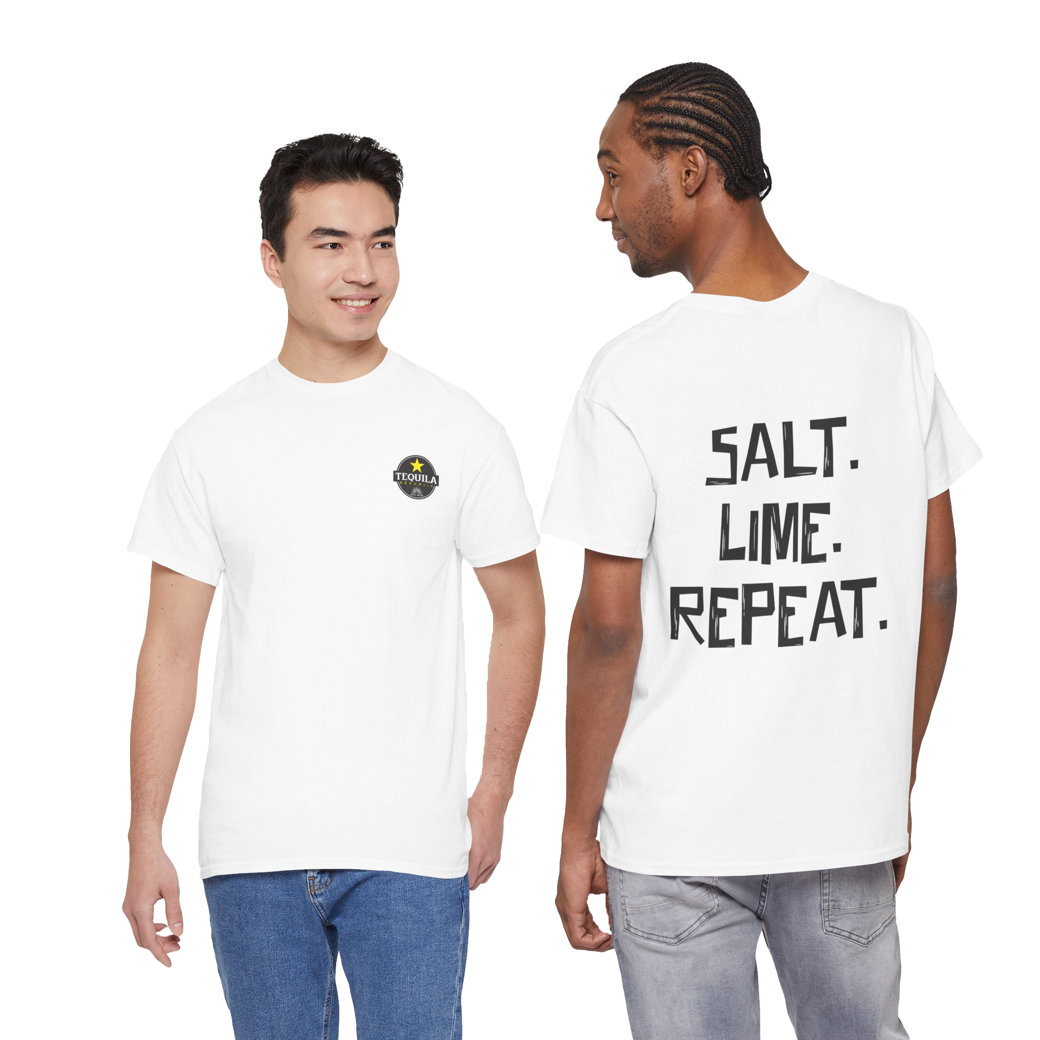 Tequila Republic Salt. Lime. Repeat. Tee