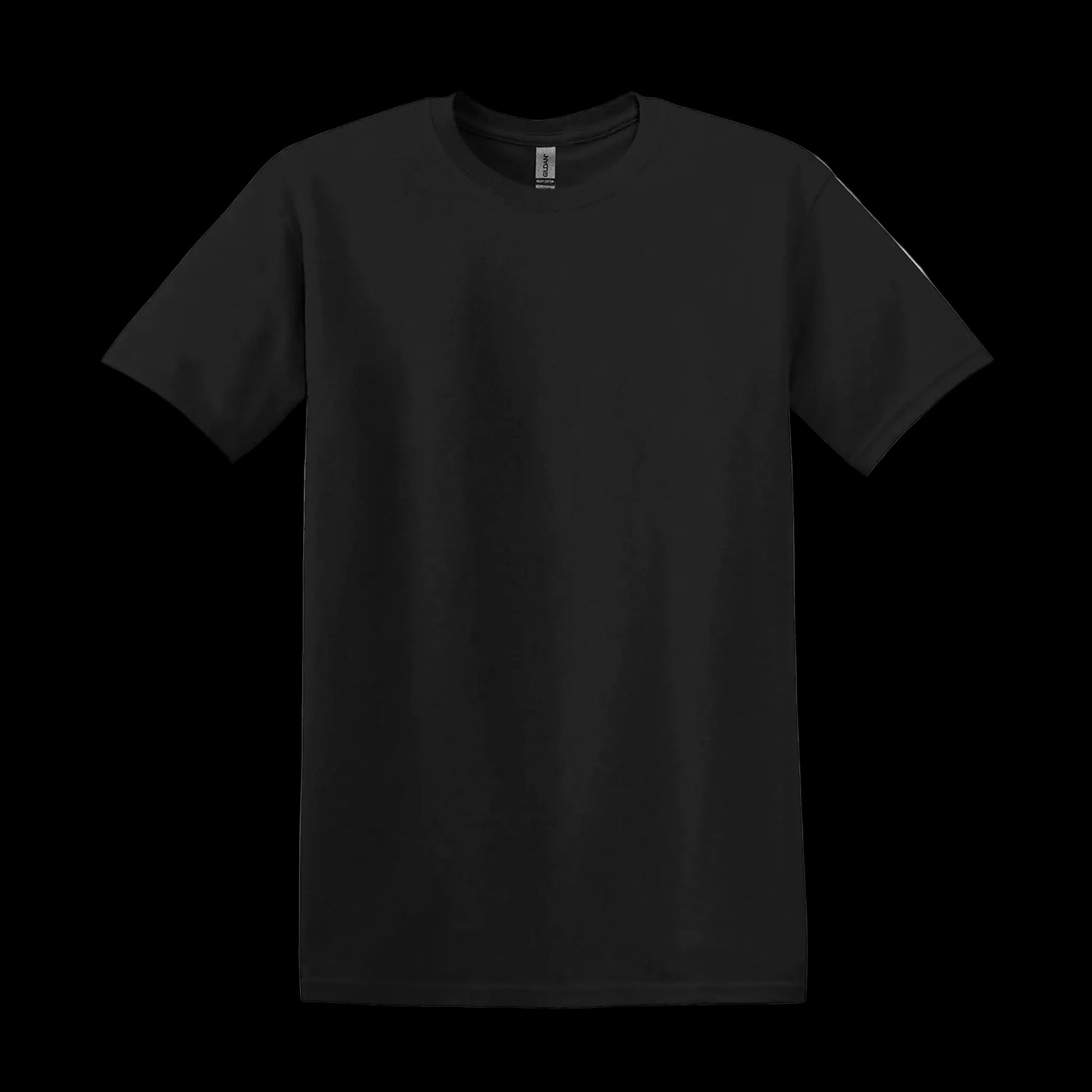 Gildan Softstyle T-Shirt - Men's Sizing XS-4XL - Black