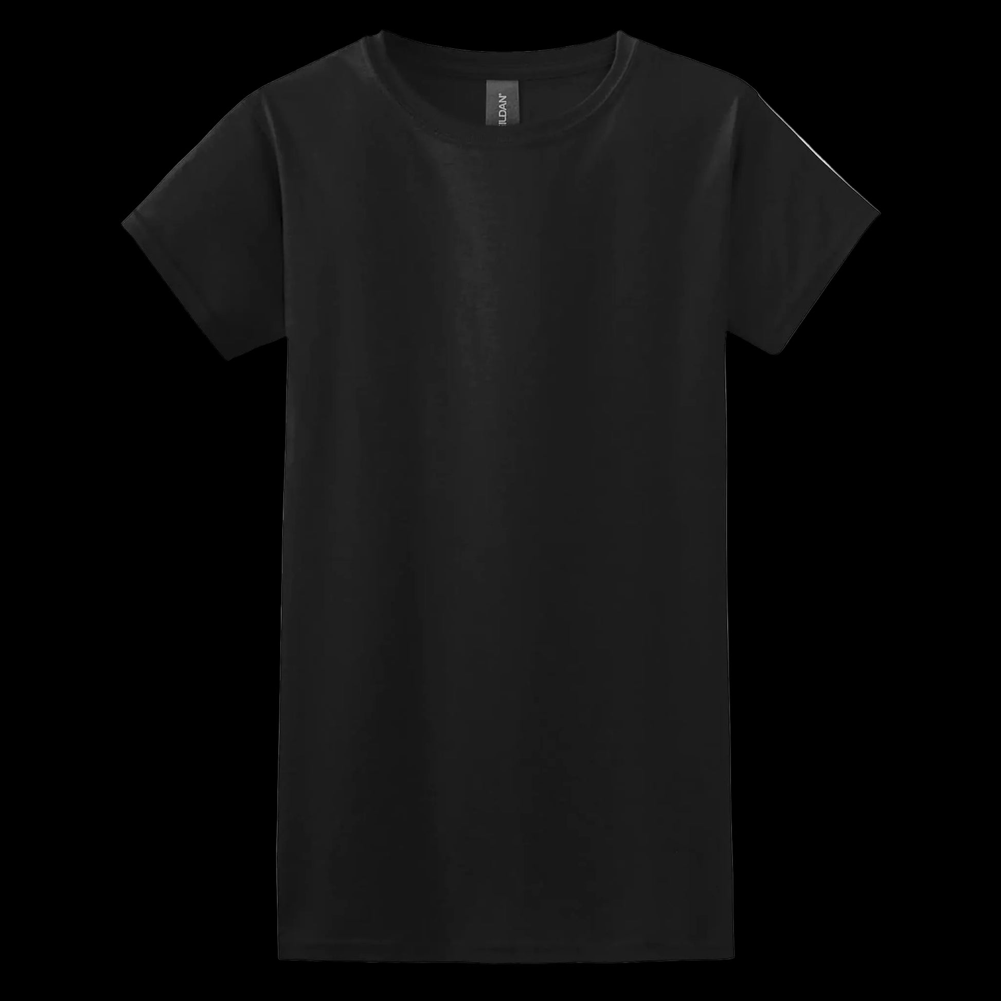 Gildan Softstyle T-Shirt - Women's Sizing S-3XL - Black