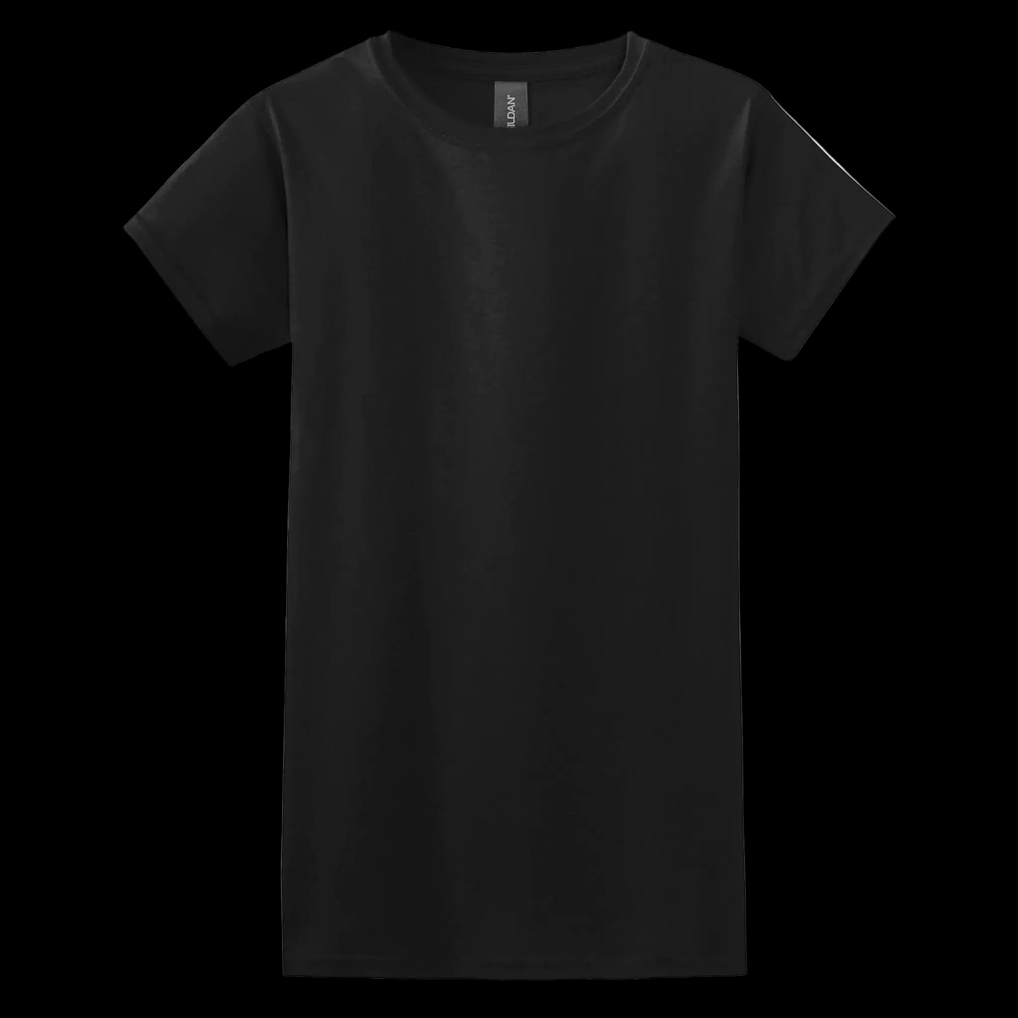 Gildan Softstyle T-Shirt - Women's Sizing S-3XL - Black