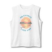 Okanagan Lake Life Men's Cutoff Tank Top