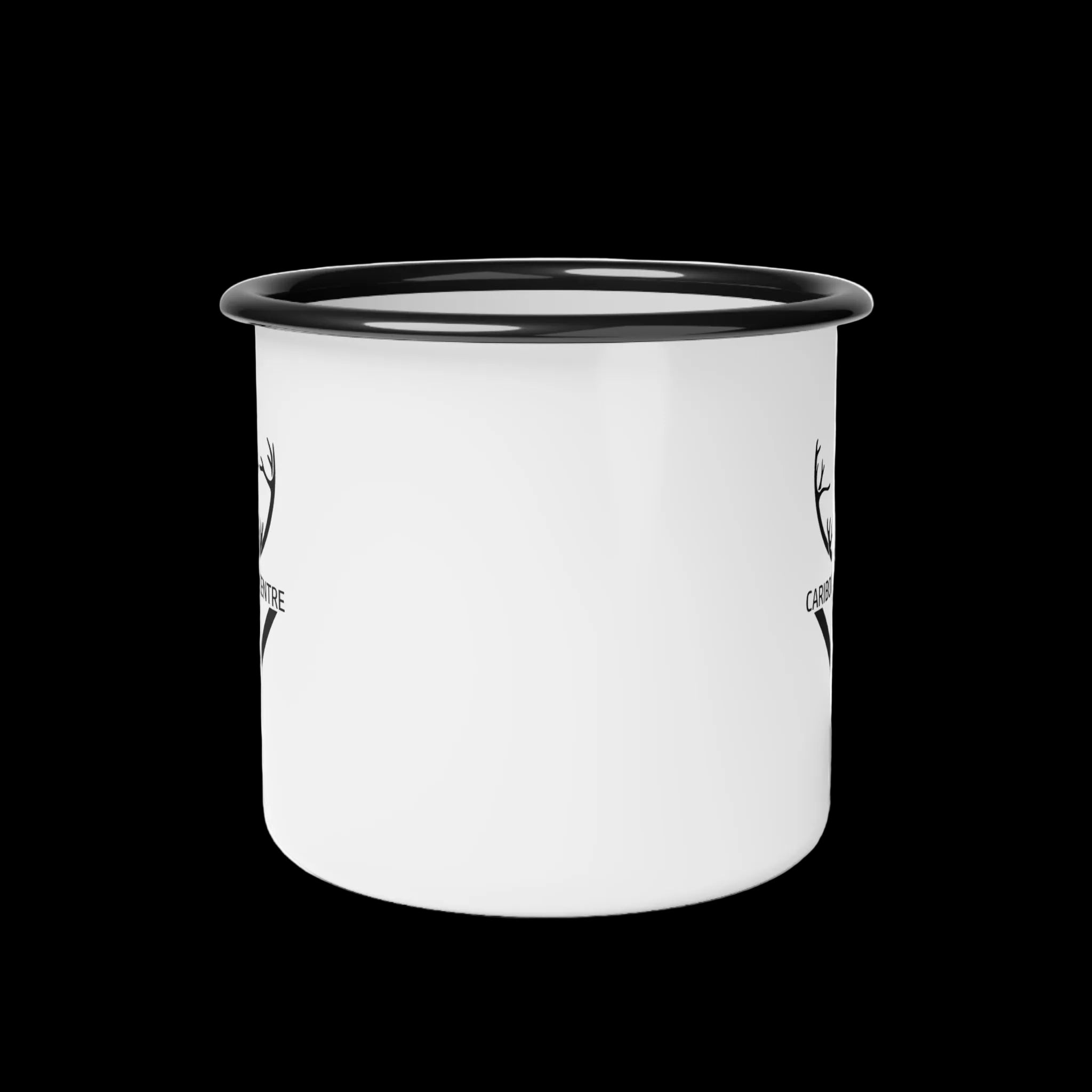 Cariboo Fire Centre Custom Rustic Enamel Camp Cup - 12oz
