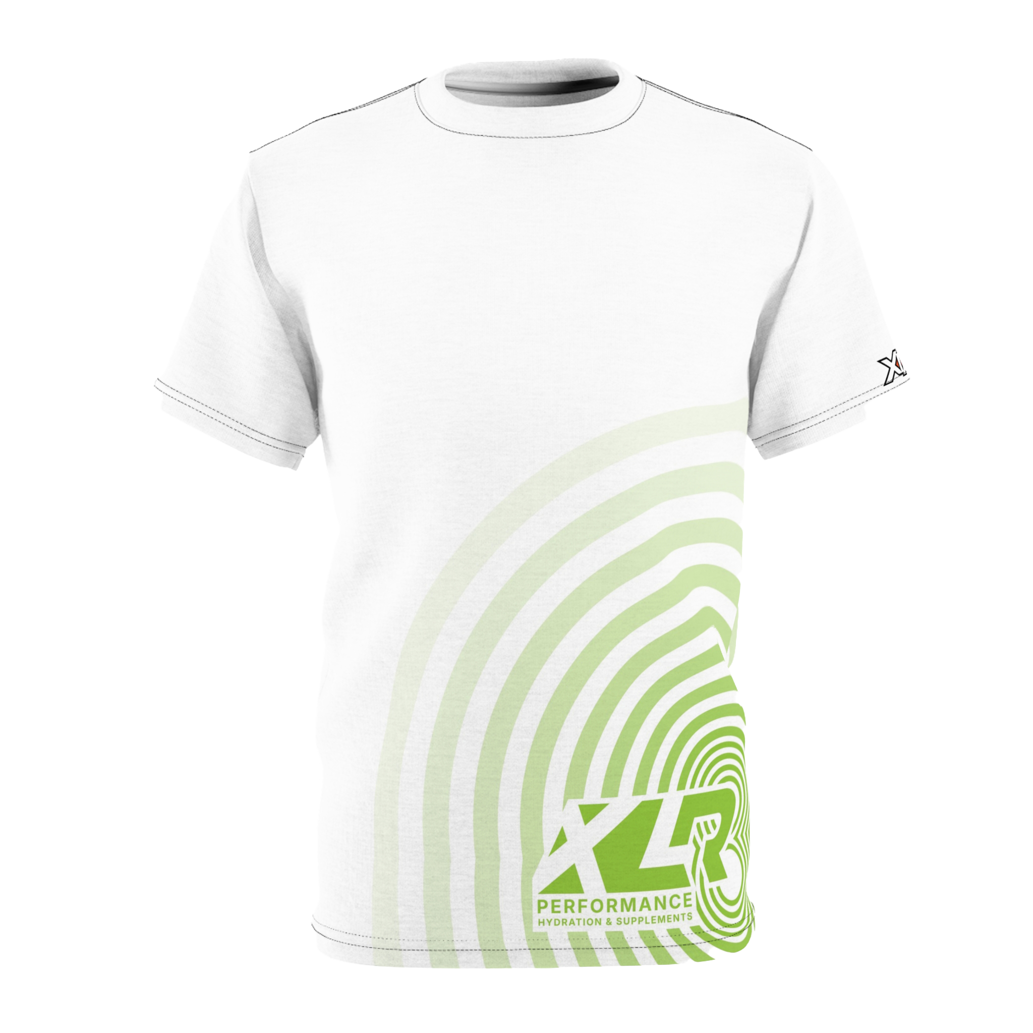 XLR8 Wave Performance Tee - White