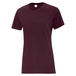 ATC Everyday Cotton T-Shirt - Women's Sizing XS-4XL - Maroon