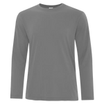 ATC Pro Spun Long Sleeve T-Shirt - Men's Sizing XS-4XL - Dark Grey
