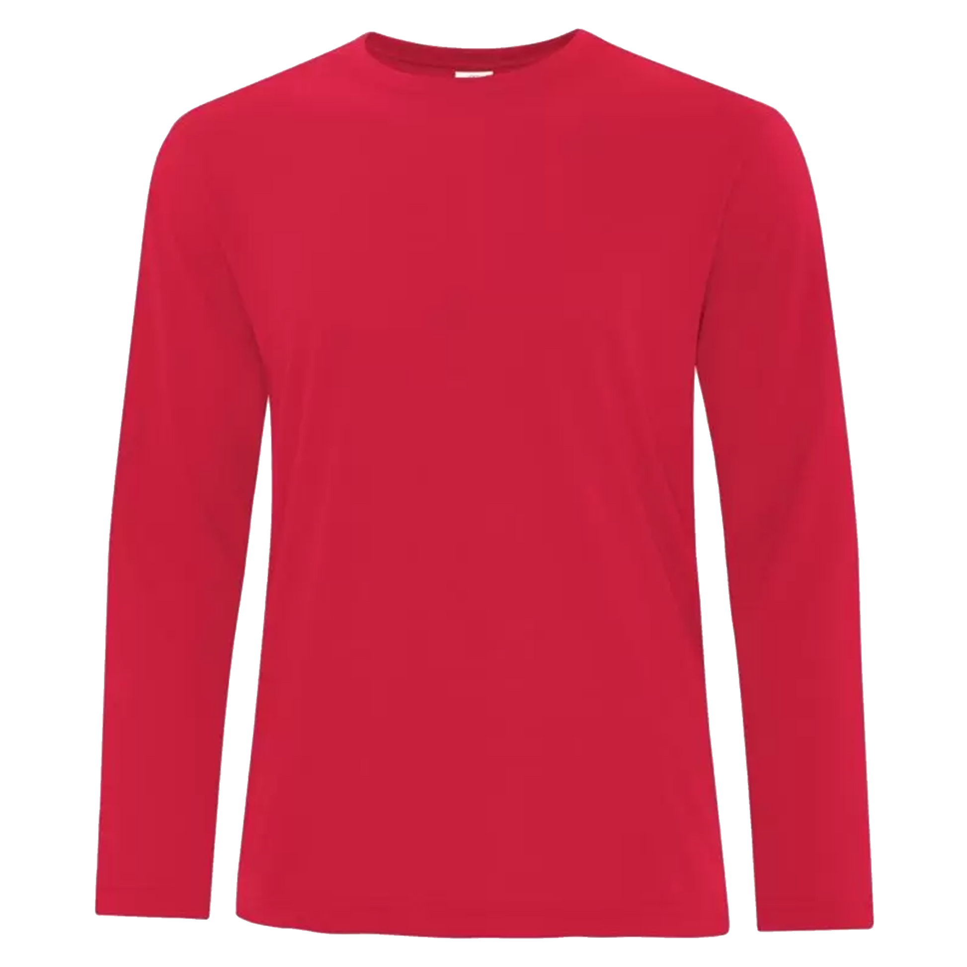 ATC Pro Spun Long Sleeve T-Shirt - Men's Sizing XS-4XL - Red