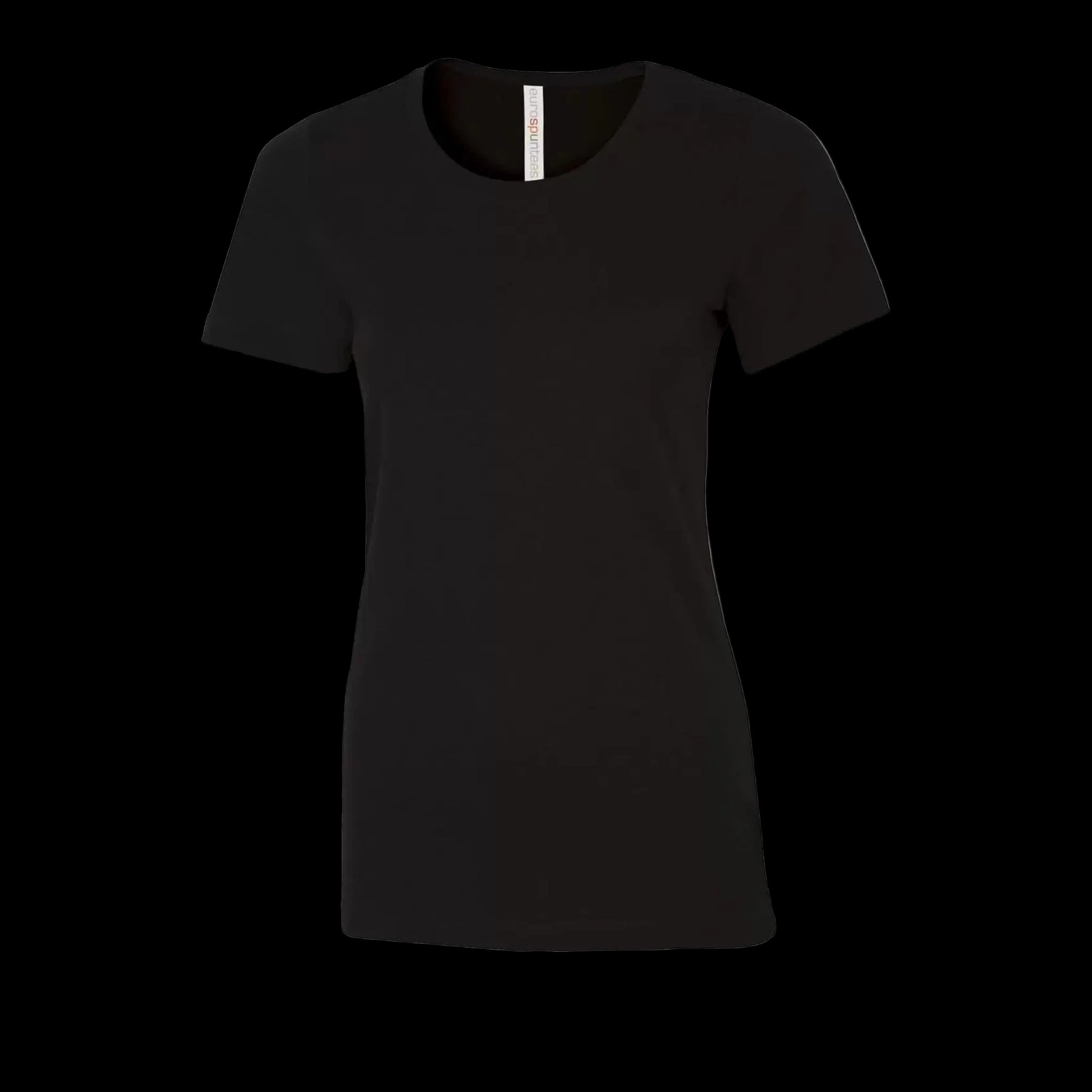 ATC Eurospun Ring Spun T-Shirt - Women's Sizing XS-4XL - Black