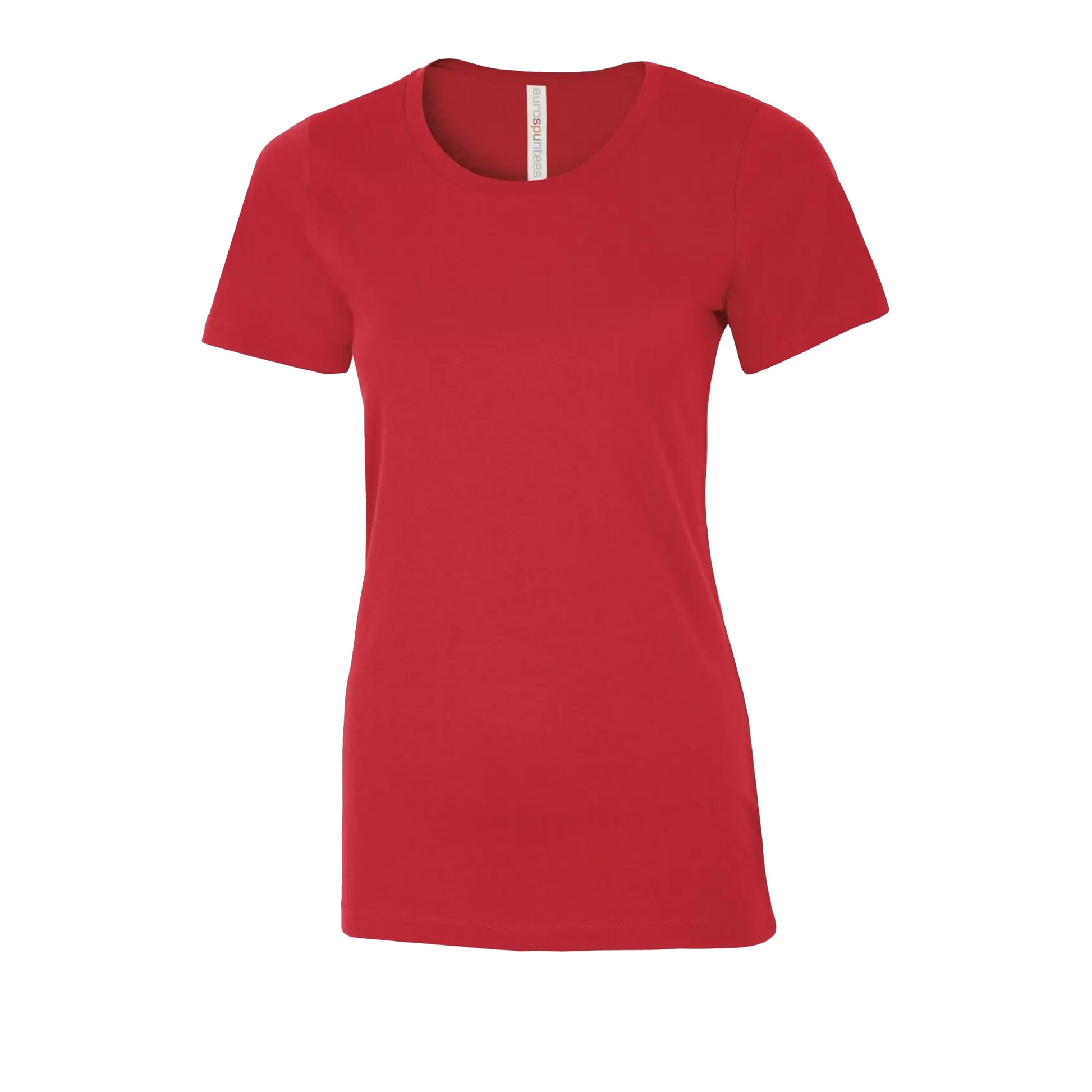 ATC Eurospun Ring Spun T-Shirt - Women's Sizing XS-4XL - Red
