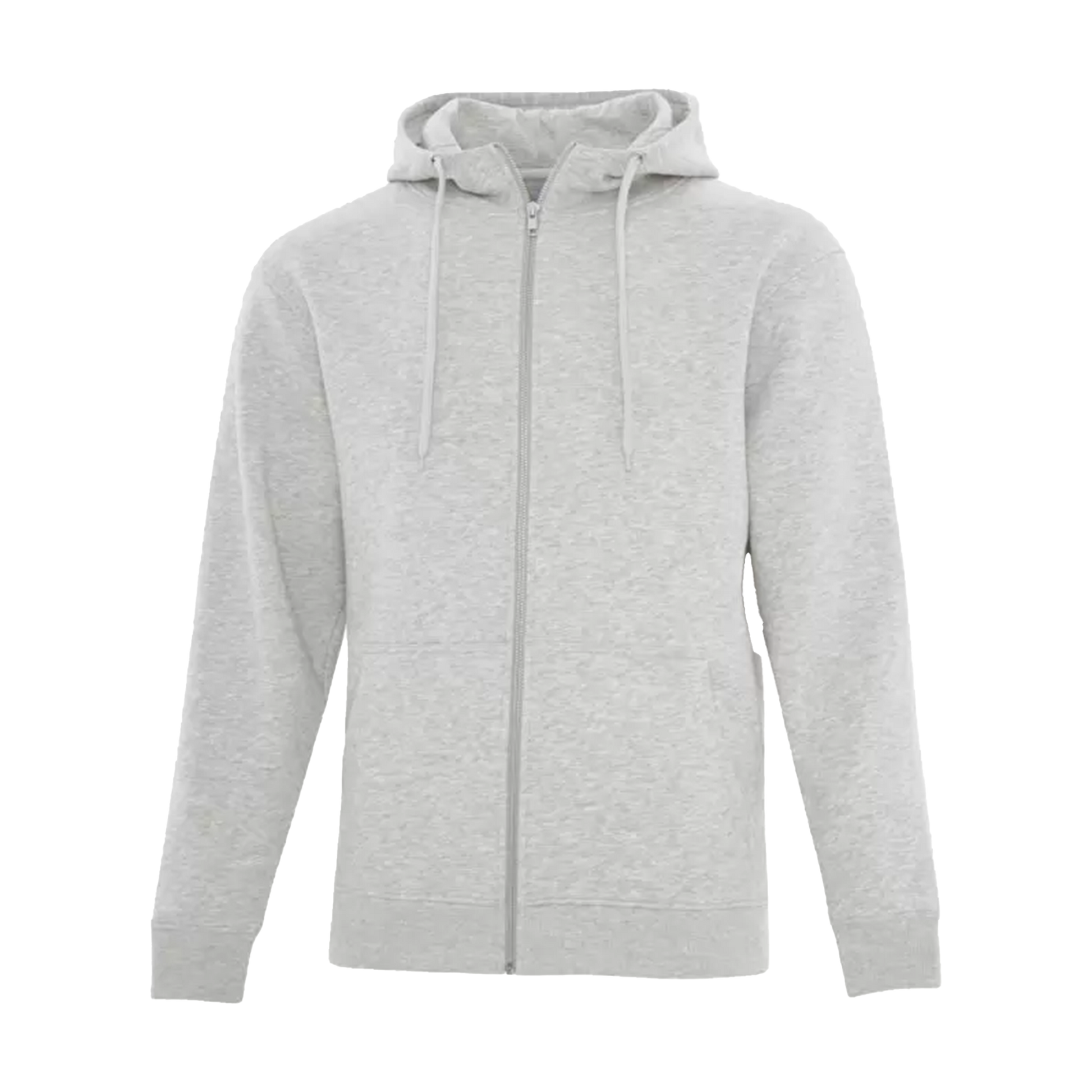ATC Esactive Core Full Zip Hoodie - Adult Unisex Sizing XS-4XL - Athletic Grey