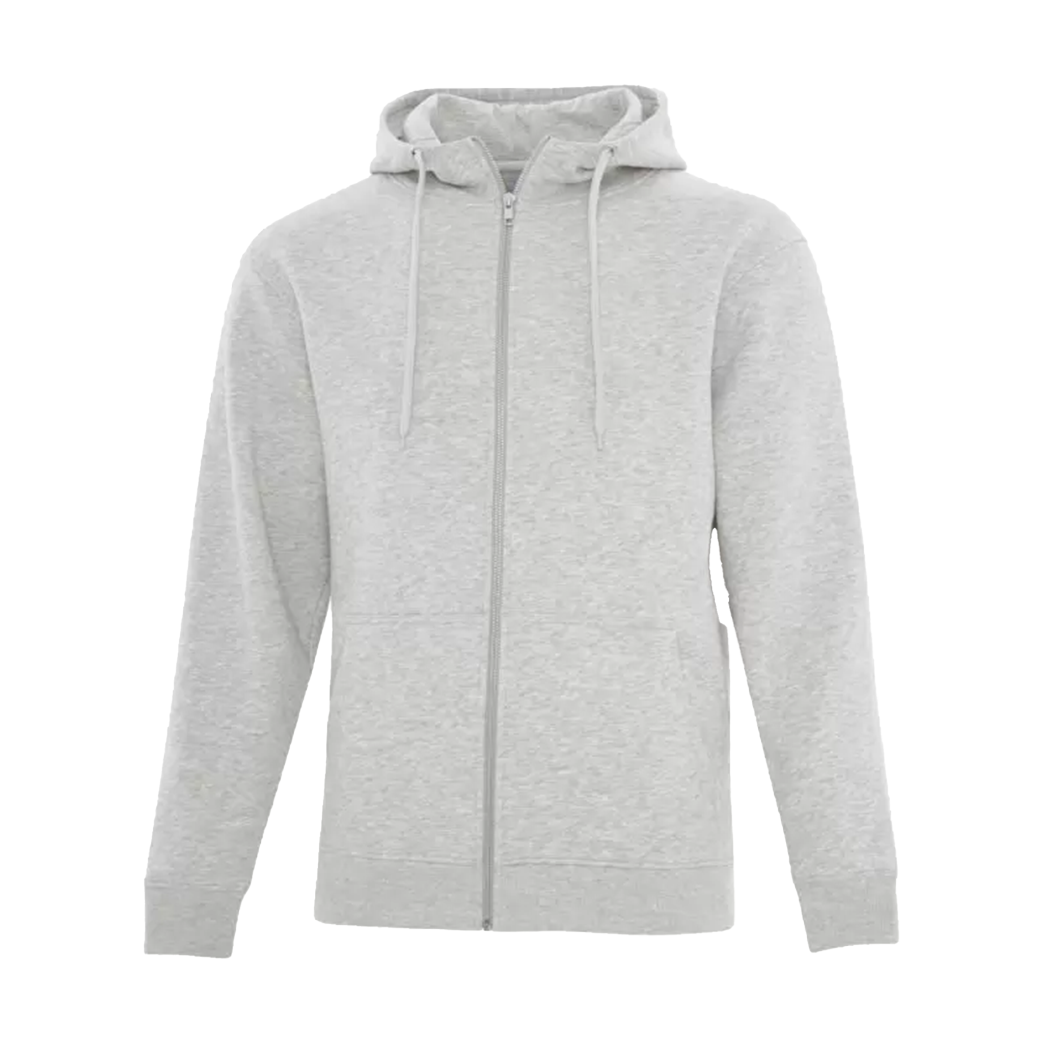 ATC Esactive Core Full Zip Hoodie - Adult Unisex Sizing XS-4XL - Athletic Grey
