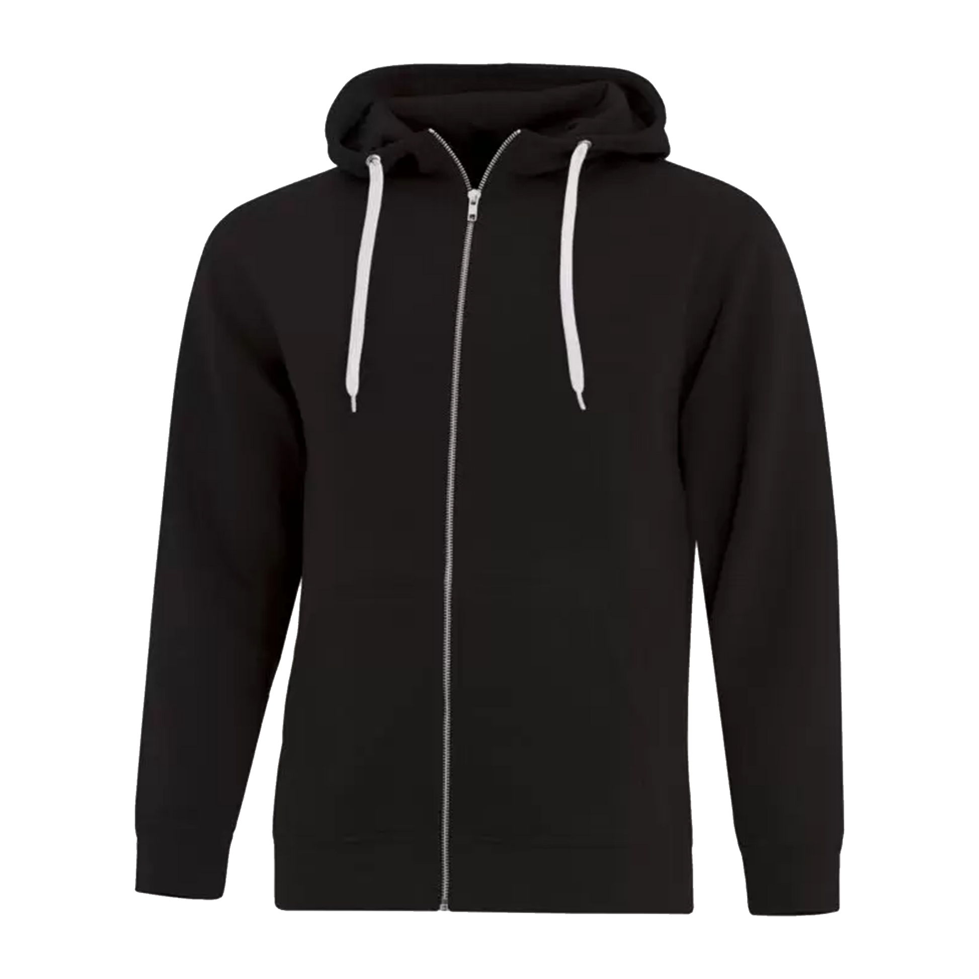 ATC Esactive Core Full Zip Hoodie - Adult Unisex Sizing XS-4XL - Black