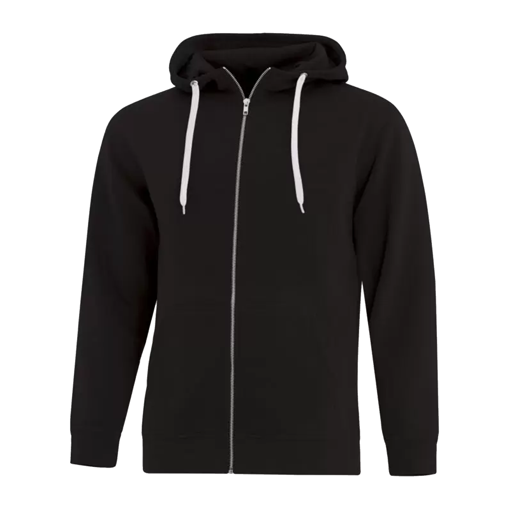 ATC Esactive Core Full Zip Hoodie - Adult Unisex Sizing XS-4XL - Black