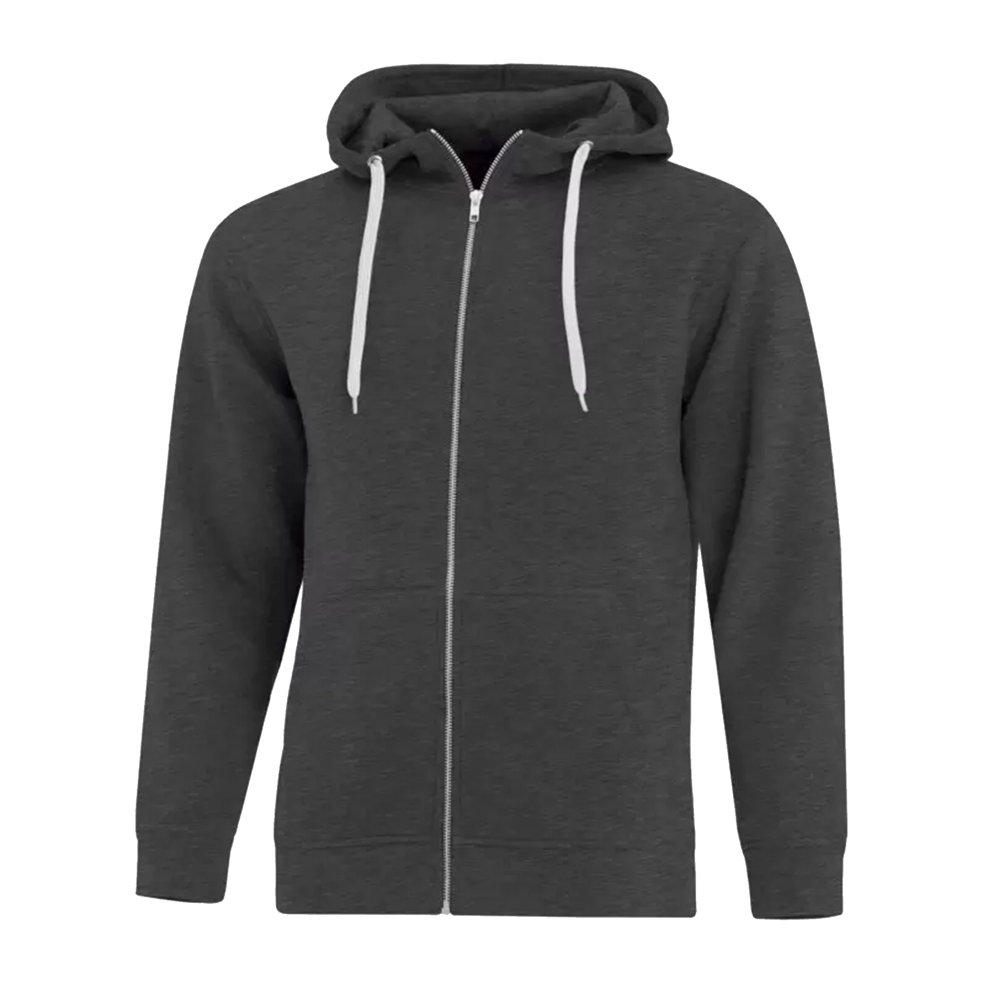 ATC Esactive Core Full Zip Hoodie - Adult Unisex Sizing XS-4XL - Dark Grey
