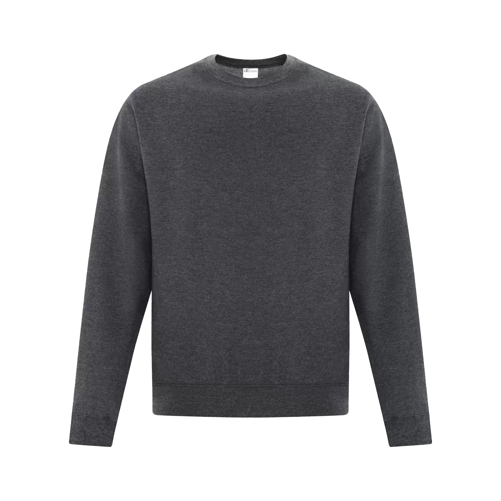 ATC Everyday Fleece Crewneck Sweatshirt - Adult Unisex Sizing S-4XL - Charcoal