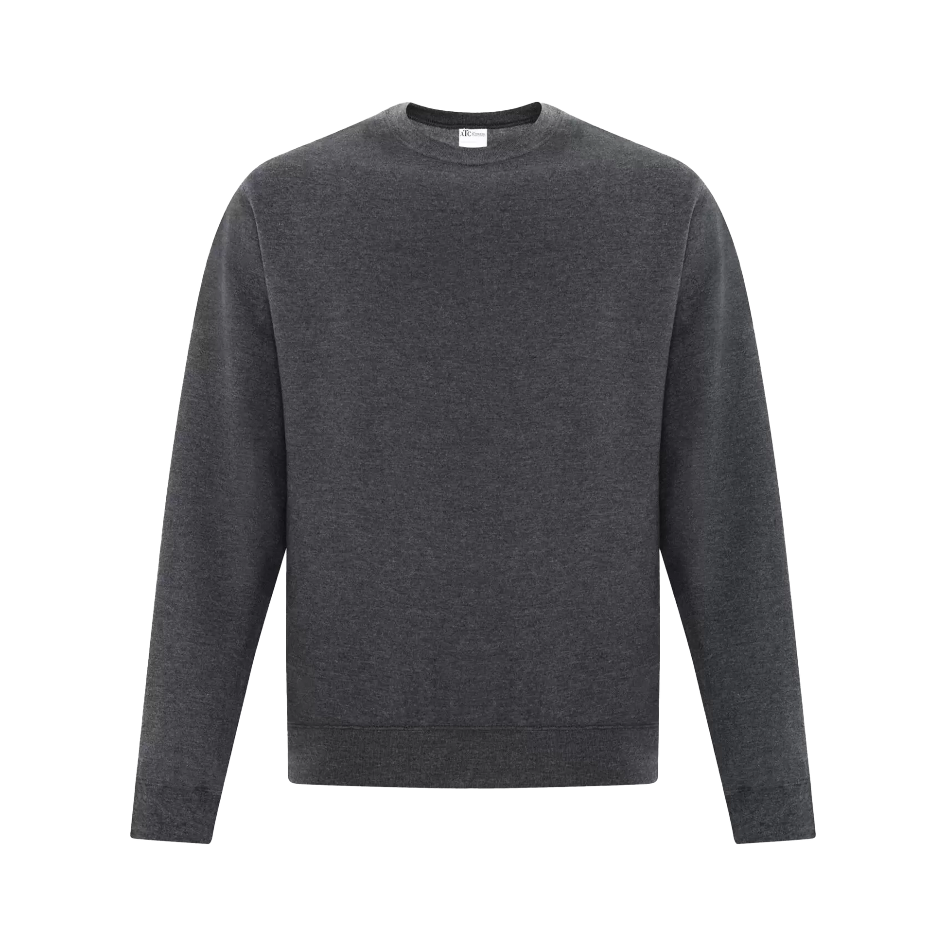 ATC Everyday Fleece Crewneck Sweatshirt - Adult Unisex Sizing S-4XL - Charcoal