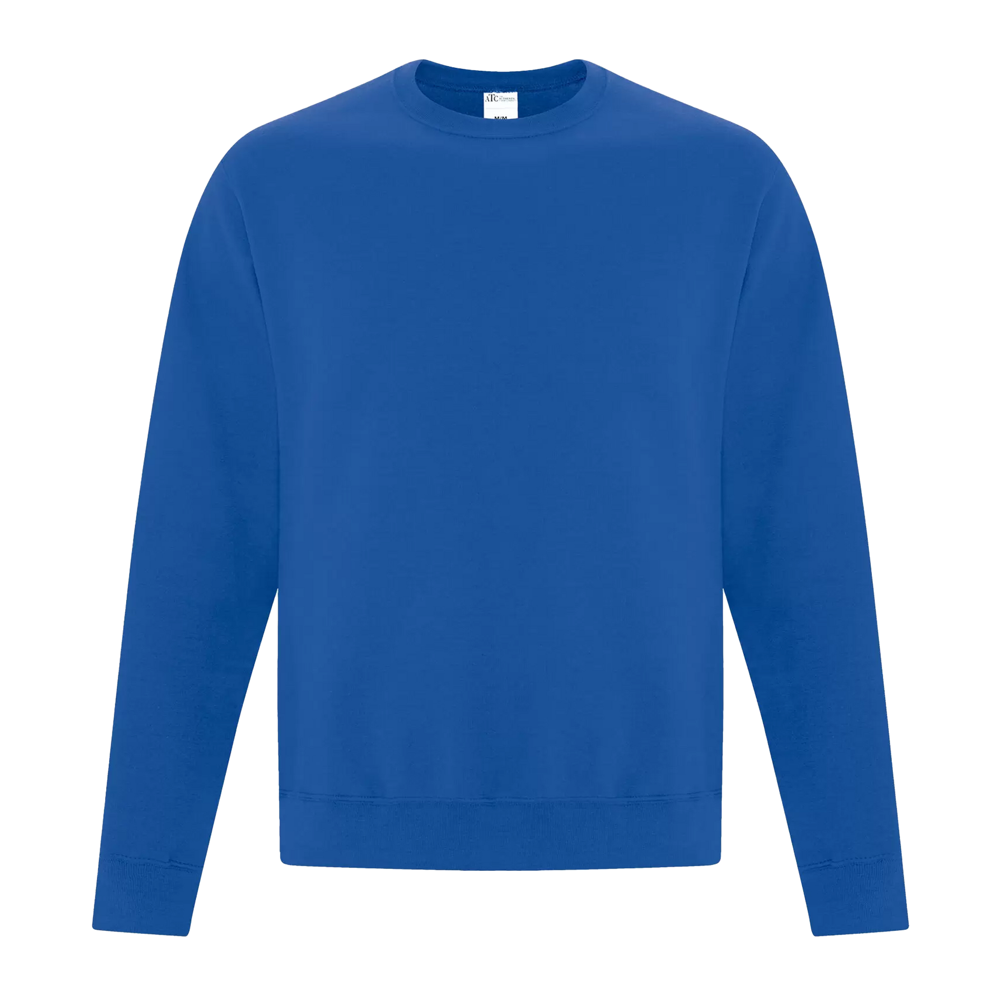 ATC Everyday Fleece Crewneck Sweatshirt - Adult Unisex Sizing S-4XL - Royal