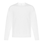 ATC Everyday Fleece Crewneck Sweatshirt - Adult Unisex Sizing S-4XL - White