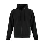 ATC Everyday Fleece Full Zip Hoodie - Adult Unisex Sizing S-4XL - Black