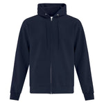 ATC Everyday Fleece Full Zip Hoodie - Adult Unisex Sizing S-4XL - Dark Navy