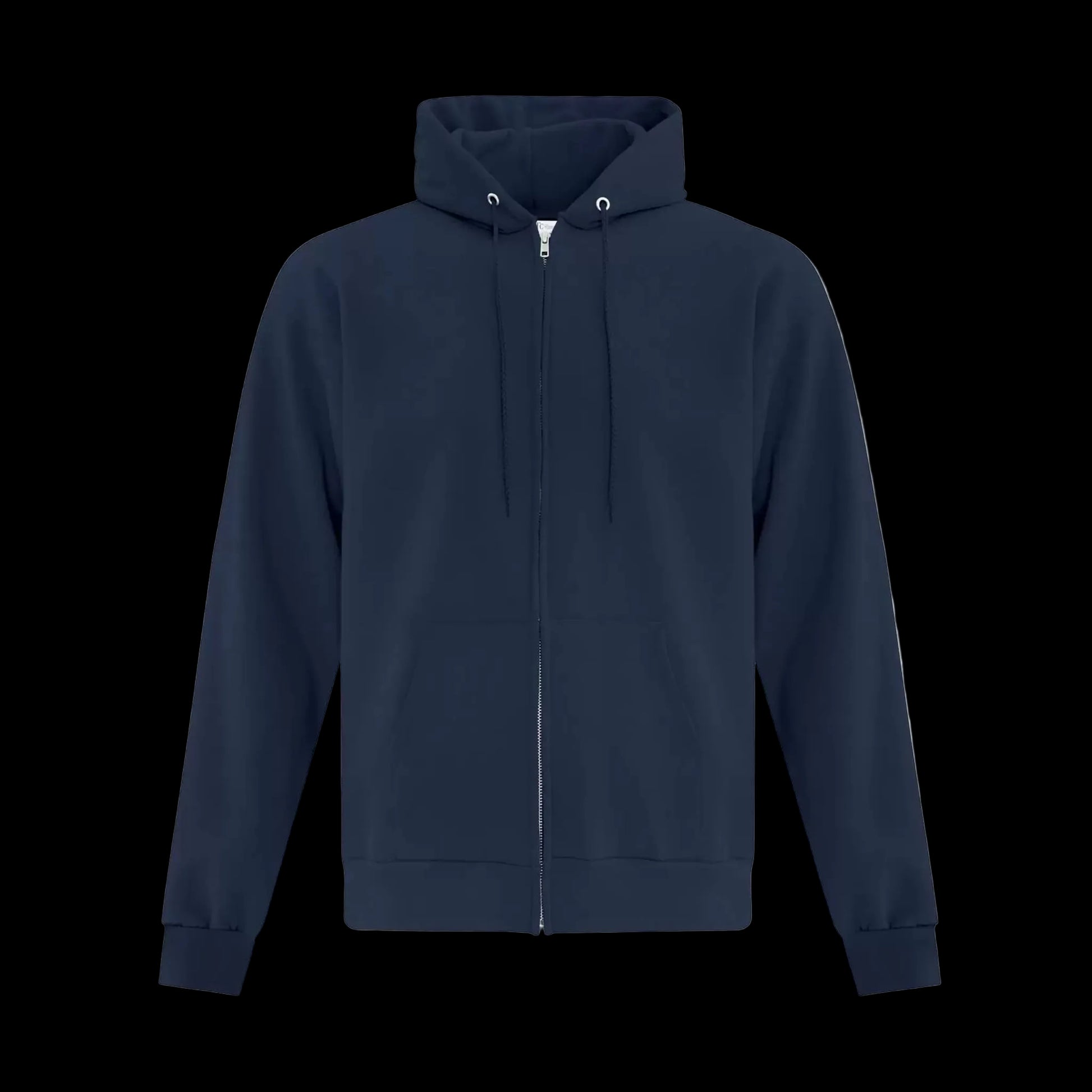 ATC Everyday Fleece Full Zip Hoodie - Adult Unisex Sizing S-4XL - Navy
