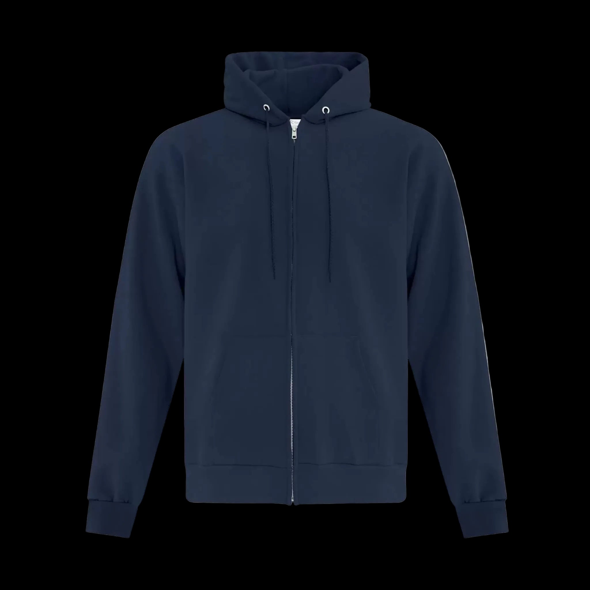 ATC Everyday Fleece Full Zip Hoodie - Adult Unisex Sizing S-4XL - Navy