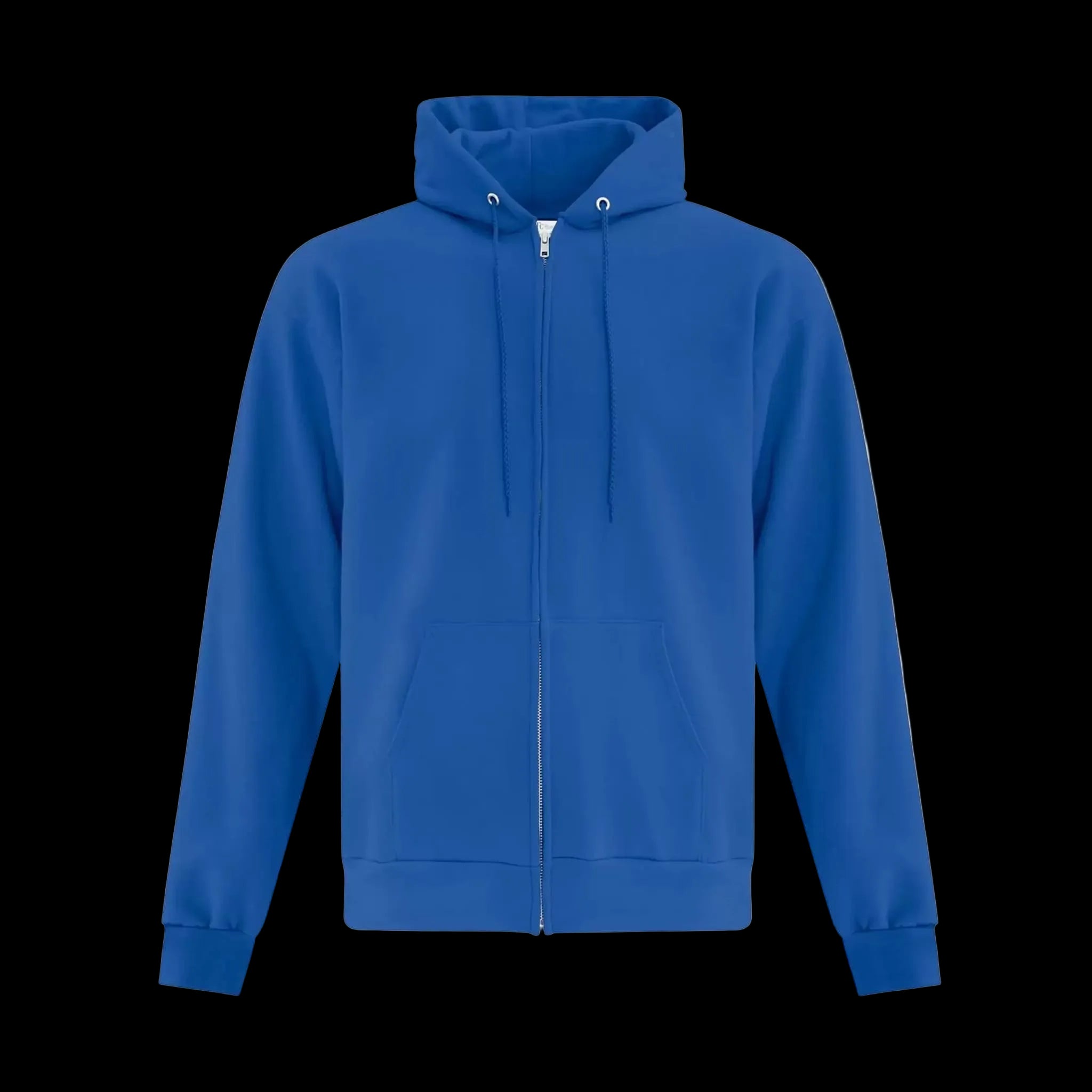 ATC Everyday Fleece Full Zip Hoodie - Adult Unisex Sizing S-4XL - Royal