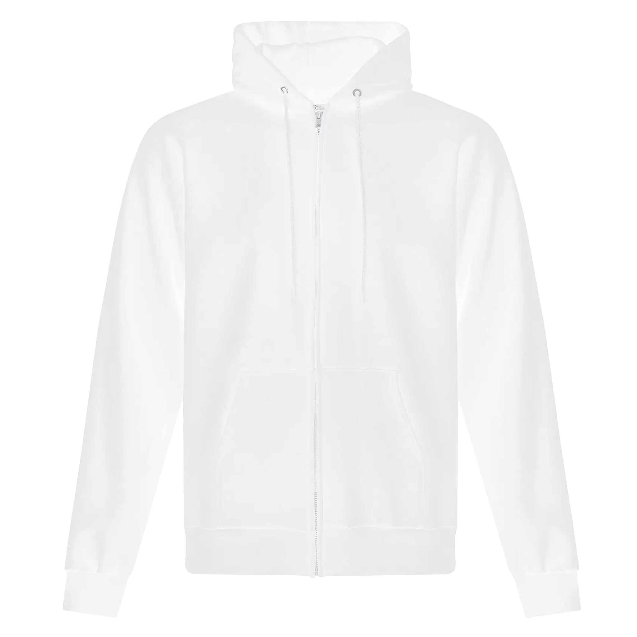 ATC Everyday Fleece Full Zip Hoodie - Adult Unisex Sizing S-4XL - White