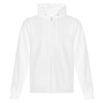 ATC Everyday Fleece Full Zip Hoodie - Adult Unisex Sizing S-4XL - White