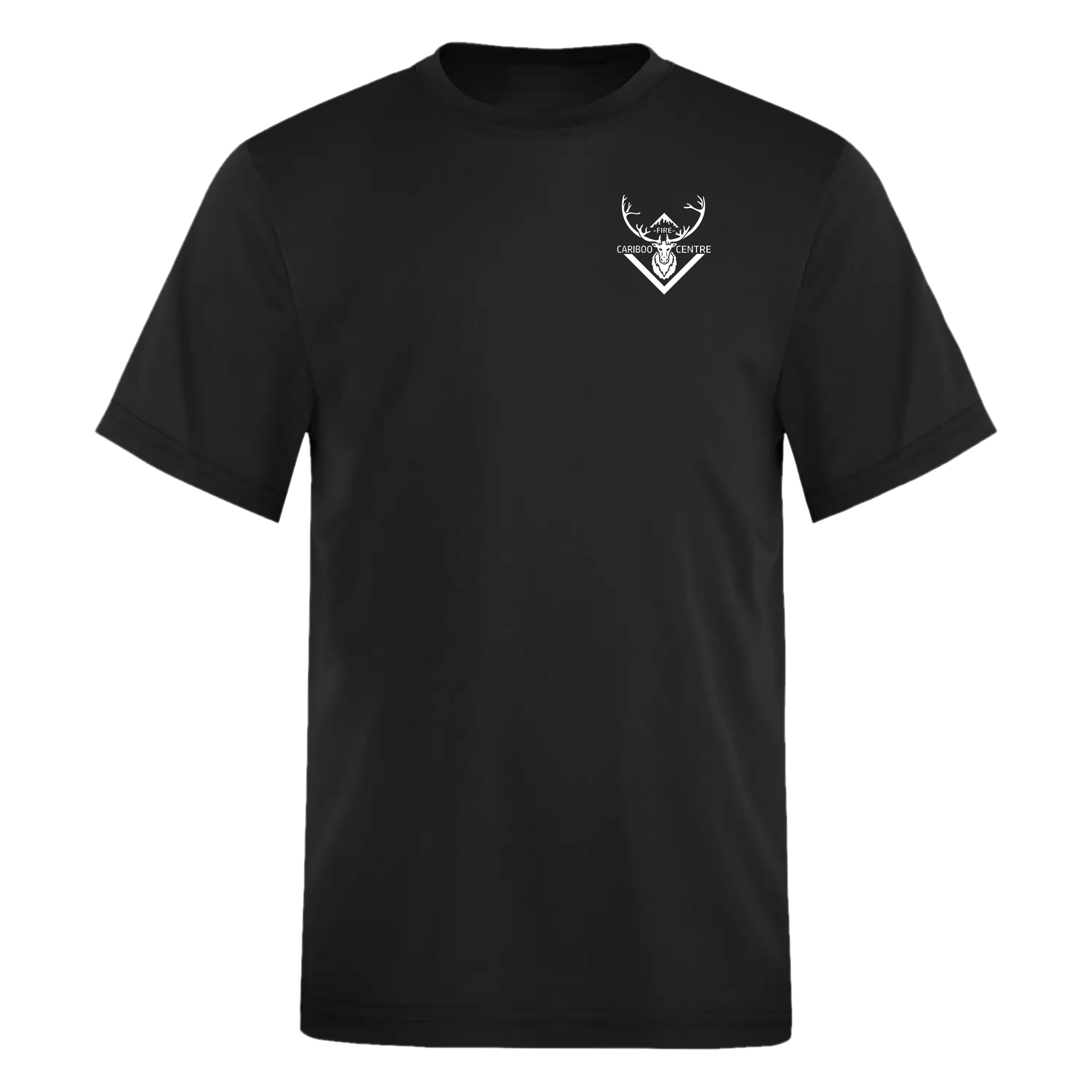 Cariboo Fire Centre T-Shirt - Front - Adult Unisex Sizing XS-4XL- Black