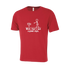 Bad Sign Novelty T-Shirt - Adult Unisex Sizing XS-4XL - Red