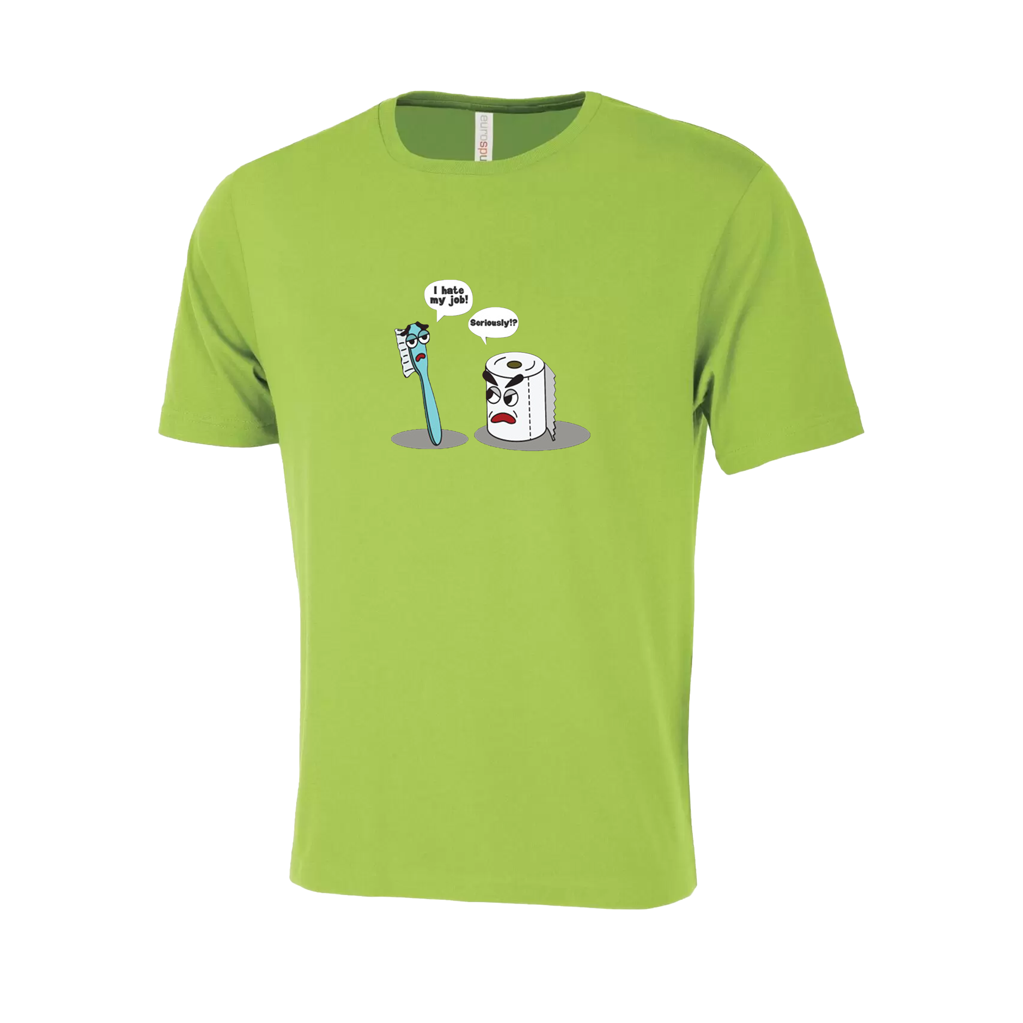 Toilet Humor Novelty T-Shirt - Adult Unisex Sizing XS-4XL - Kiwi