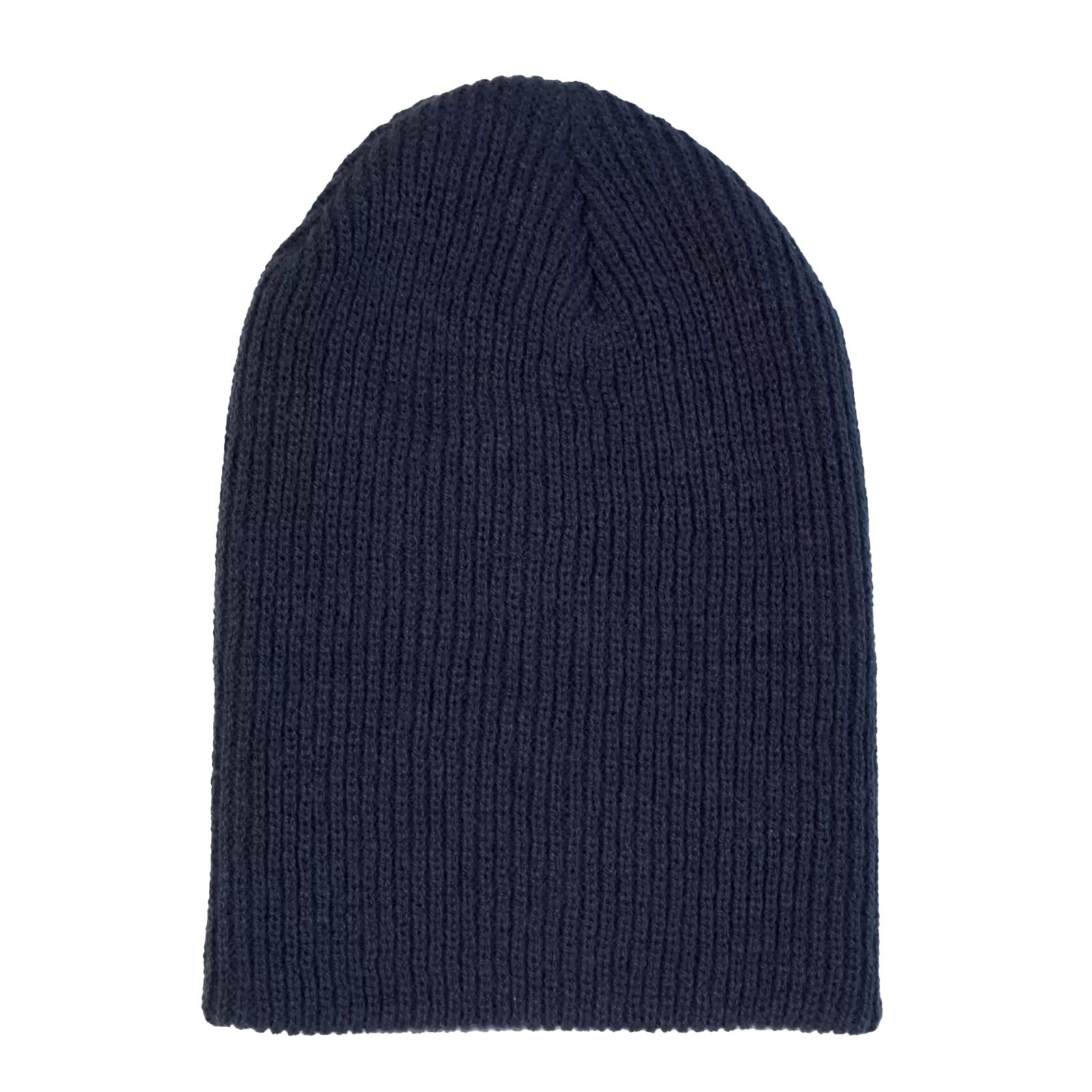 ATC Everyday Rib Knit Slouch Beanie - Adult Unisex One Size Fits All - Navy
