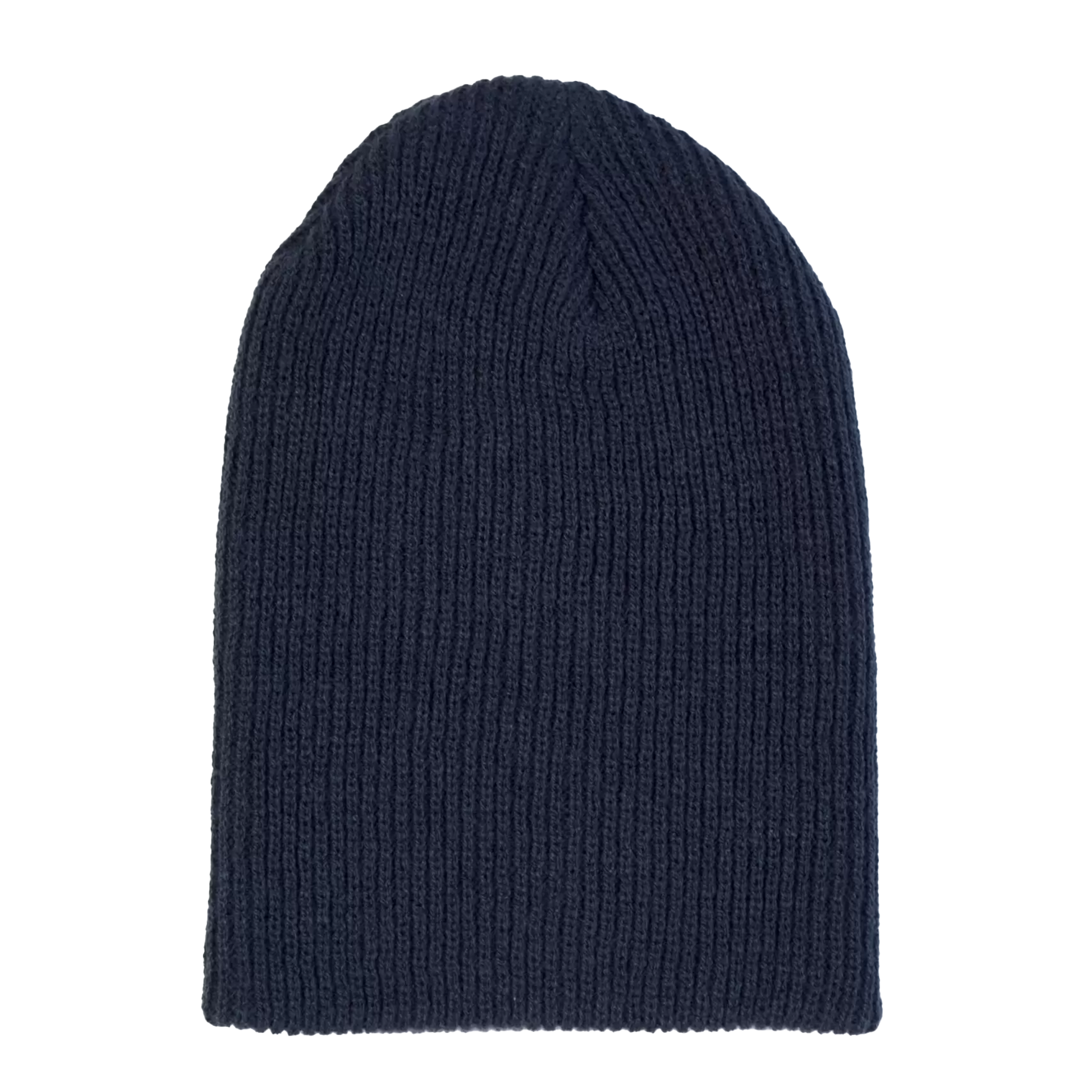 ATC Everyday Rib Knit Slouch Beanie - Adult Unisex One Size Fits All - Navy