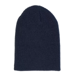 ATC Everyday Rib Knit Slouch Beanie - Adult Unisex One Size Fits All - Navy