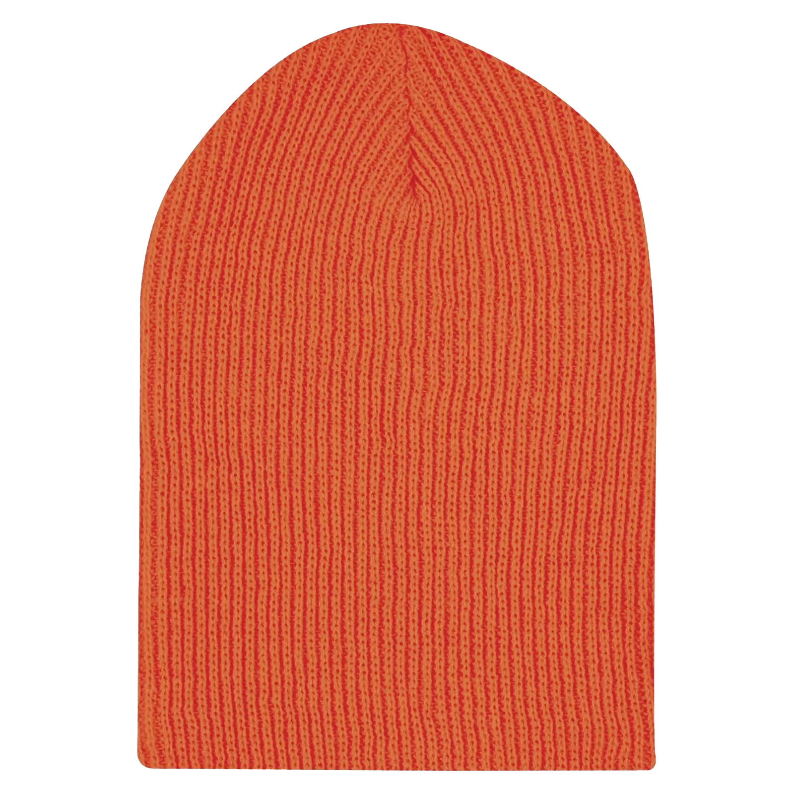 ATC Everyday Rib Knit Slouch Beanie - Adult Unisex One Size Fits All - Orange