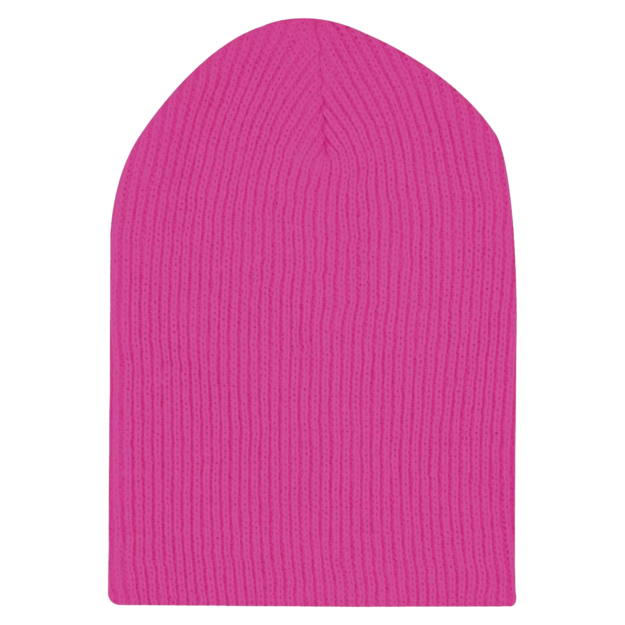 ATC Everyday Rib Knit Slouch Beanie - Adult Unisex One Size Fits All - Pink