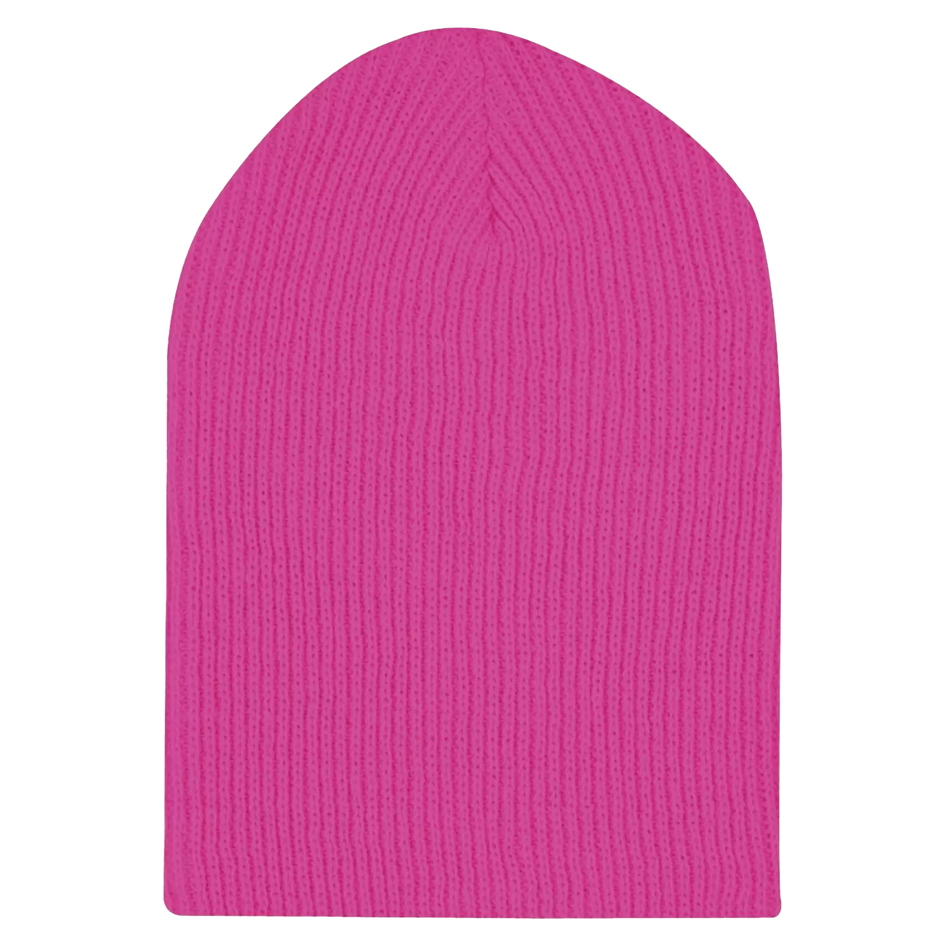 ATC Everyday Rib Knit Slouch Beanie - Adult Unisex One Size Fits All - Pink