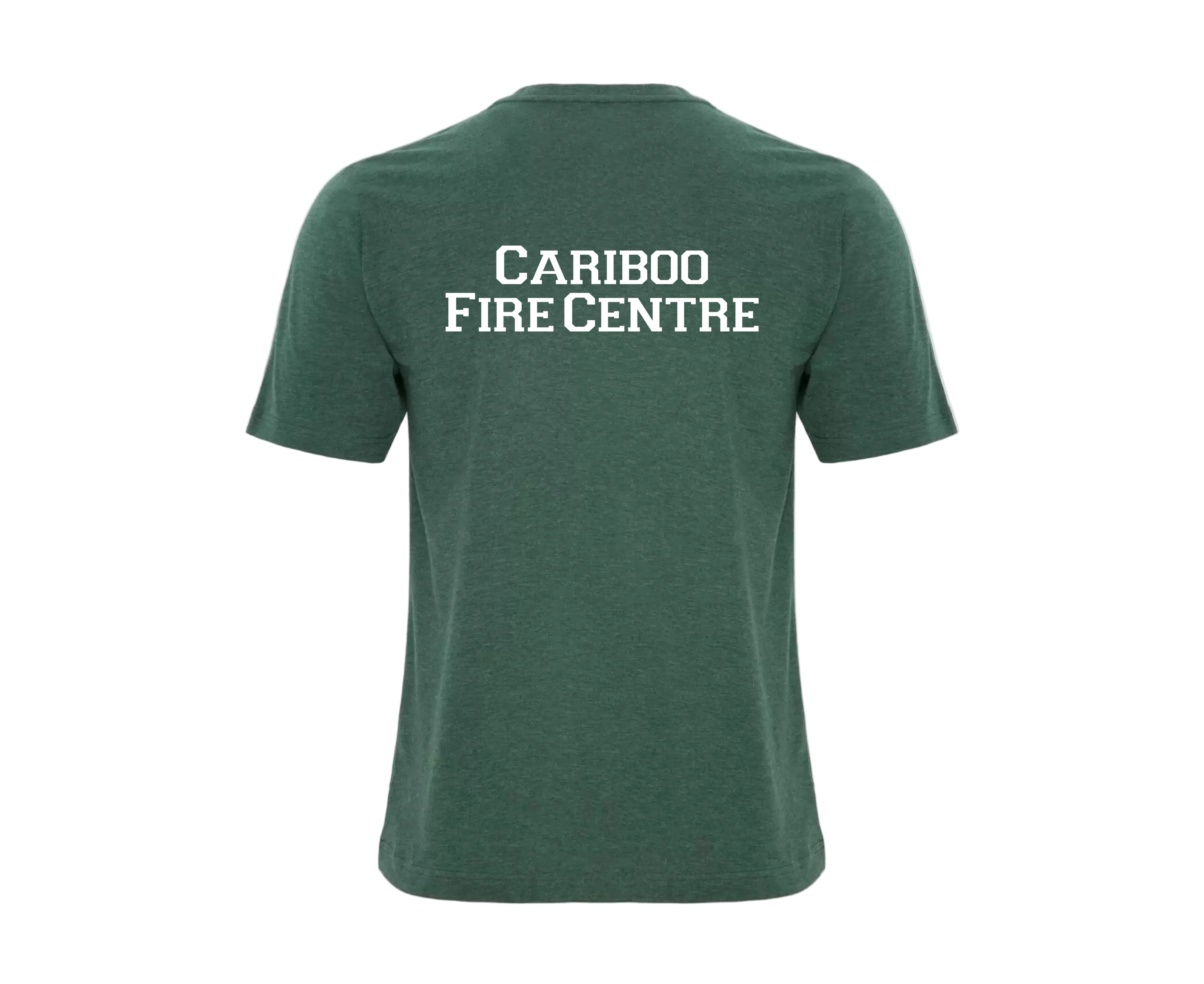 Cariboo Fire Centre T-Shirt - Adult Unisex - Forest Heather