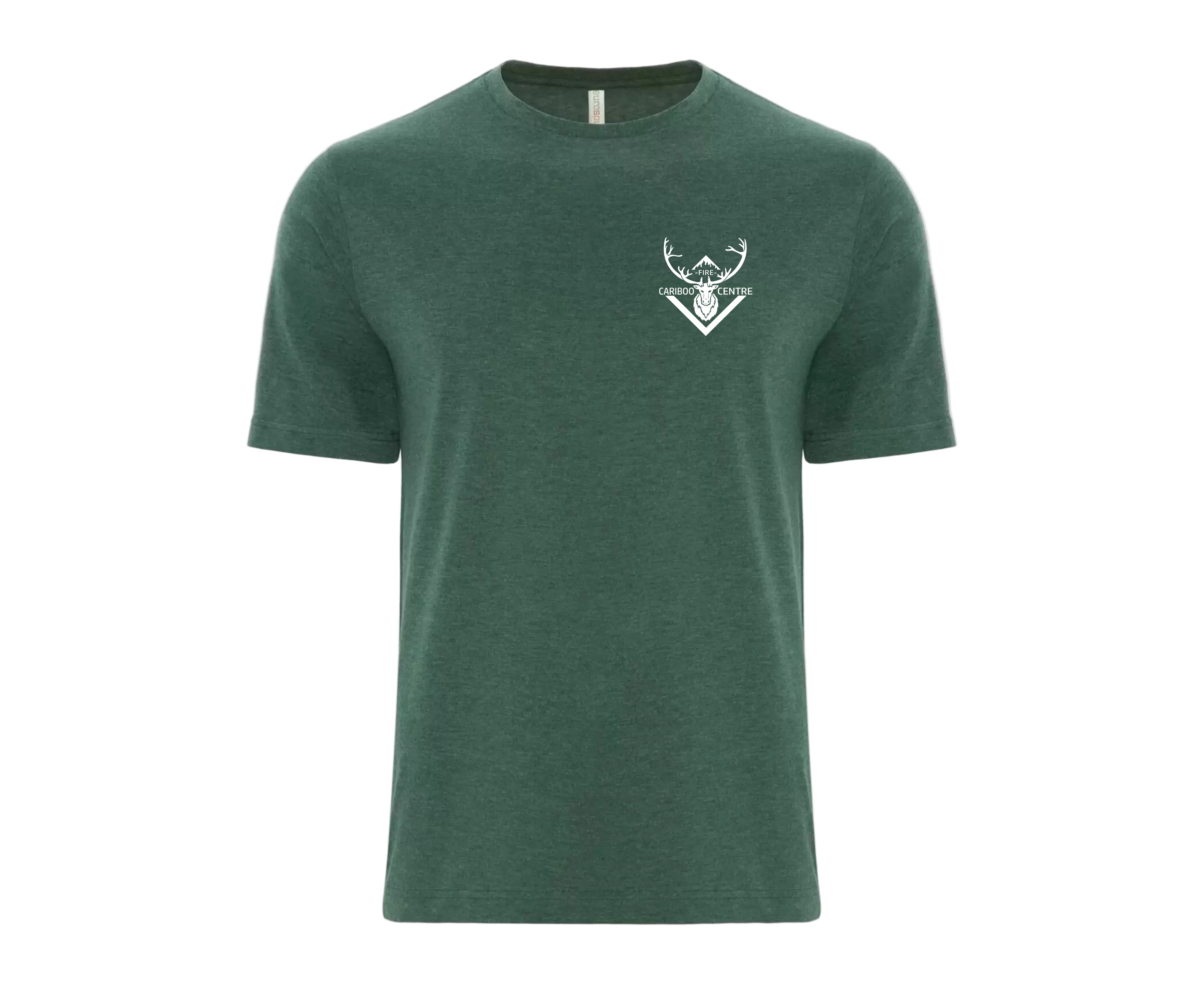 Cariboo Fire Centre T-Shirt - Adult Unisex - Forest Heather