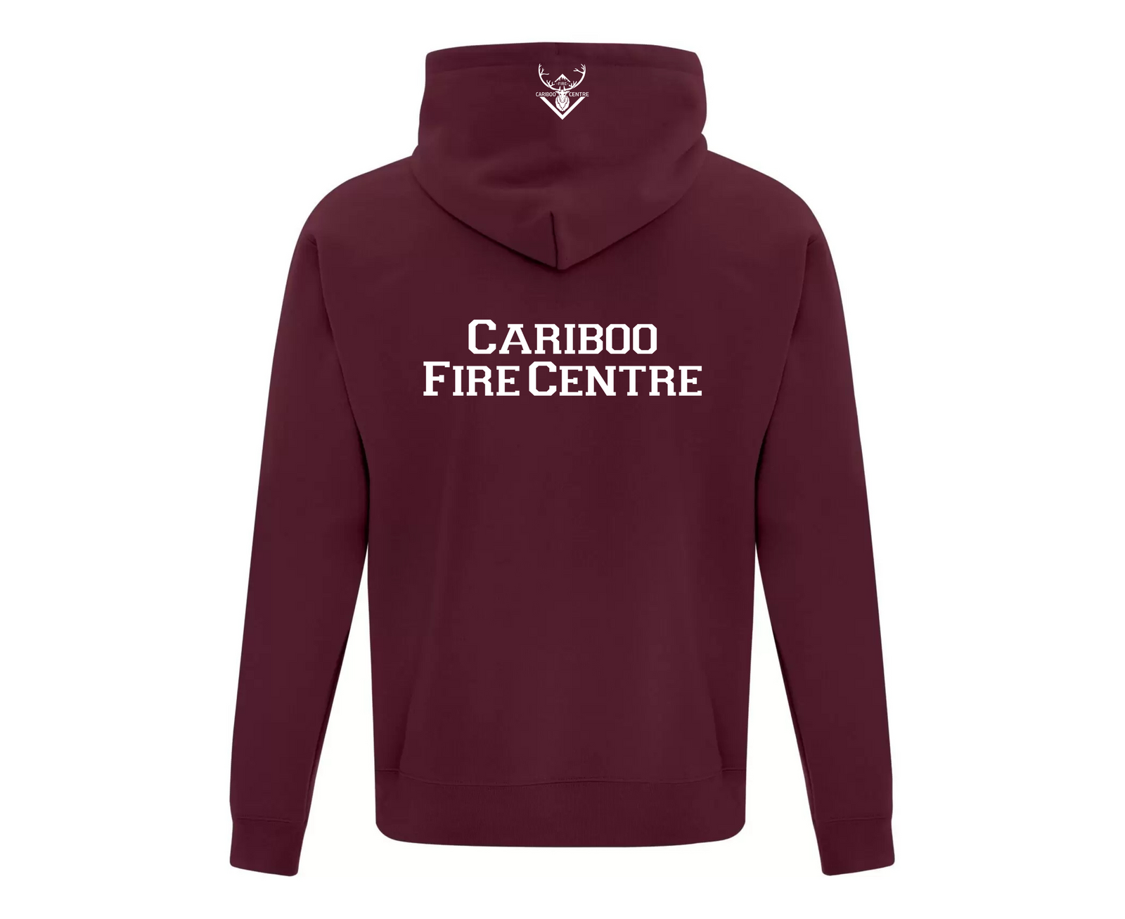 Cariboo Fire Centre Cardinal Hoodie - Adult Unisex