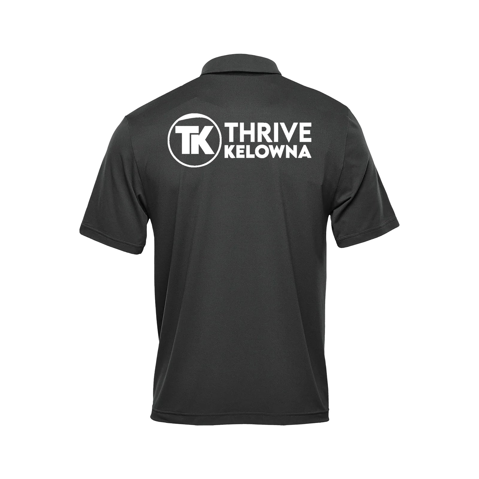 Thrive Stormtech Camino Performance Short Sleeve Polo - Men's - Black - Black