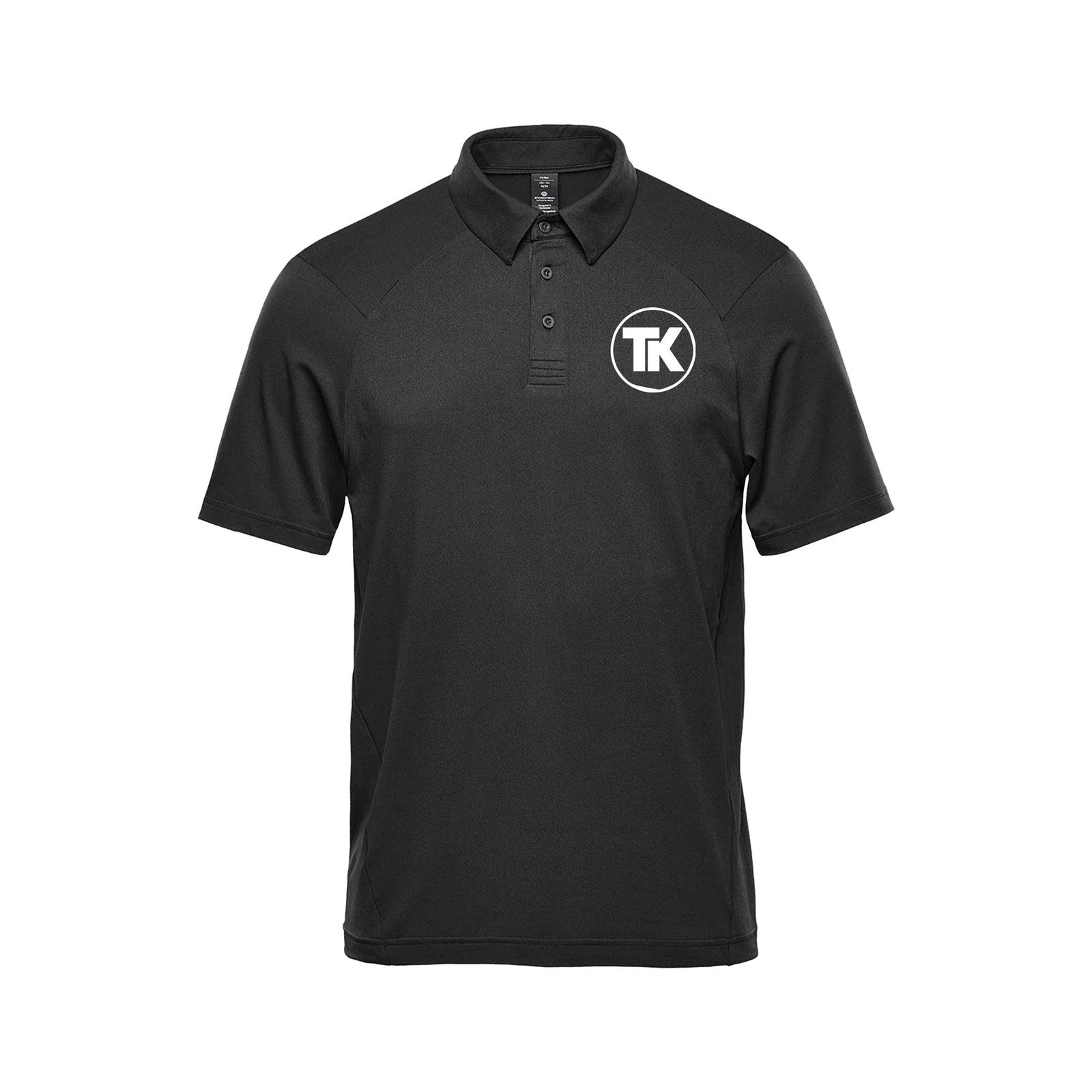 Thrive Stormtech Camino Performance Short Sleeve Polo - Men's - Black - Front