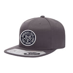 Dunnenzies Flexfit Snapback Hat - Adult Unisex One Size Fits All - Dark Grey